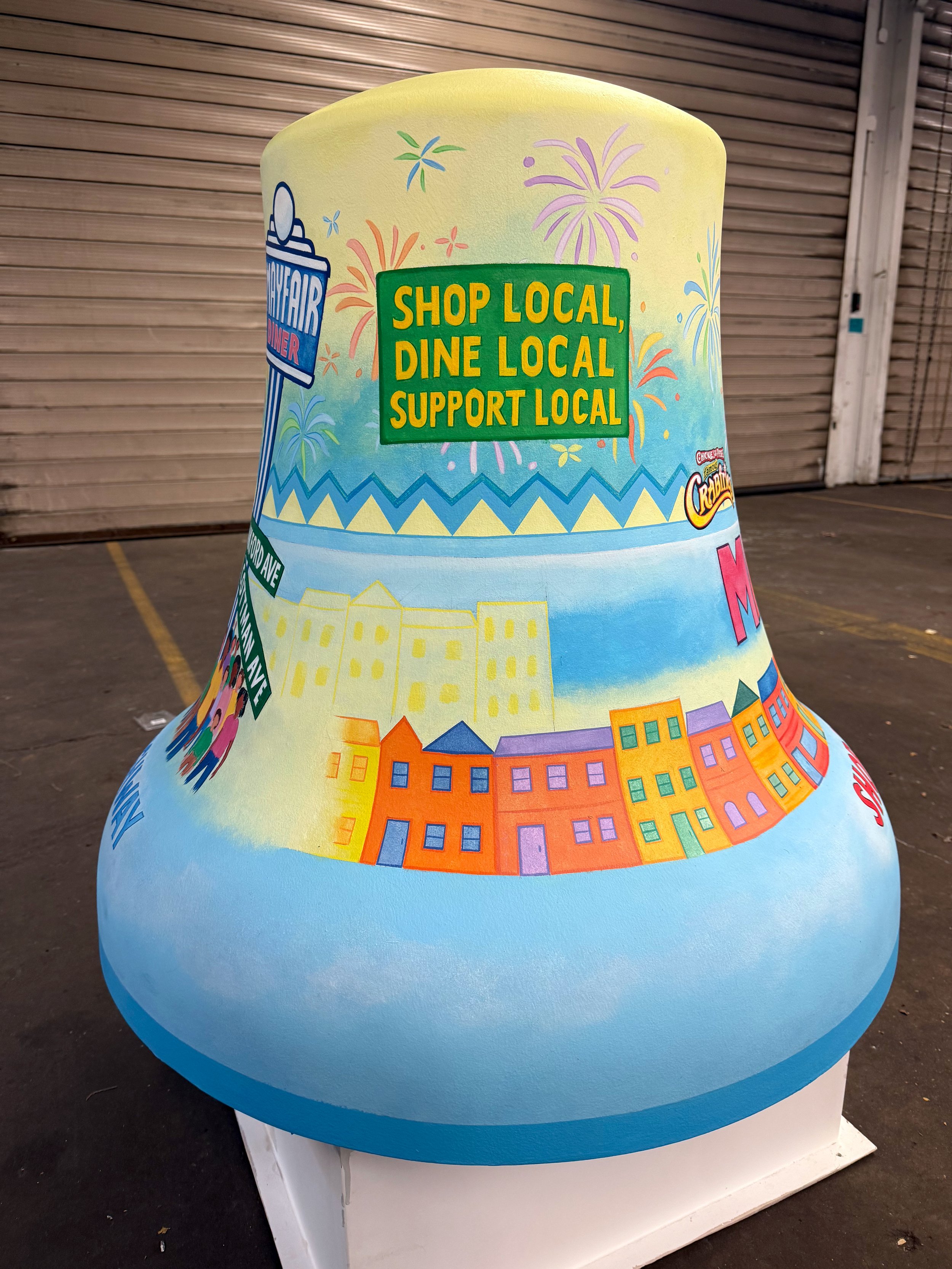 Designer: Alana Bogard & Lead Muralist: Madeleine Smith