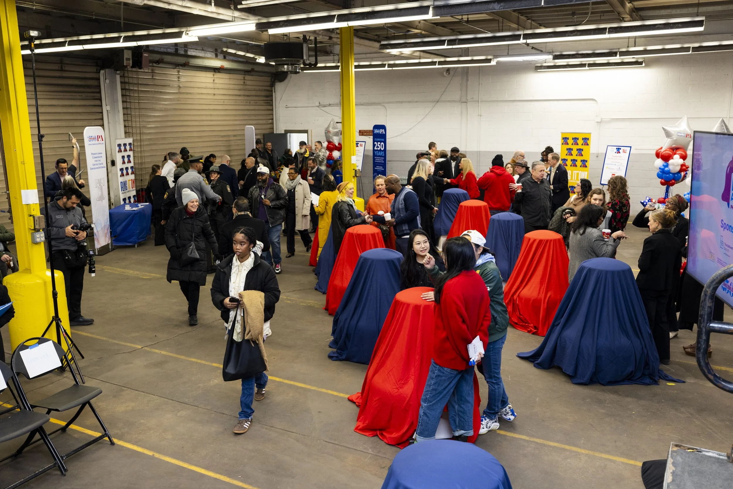 America250PA, Bells Across PA Press Conference, January 16th, 2026 Photo. Credit: Gustavo Garcia, Colibri Workshop