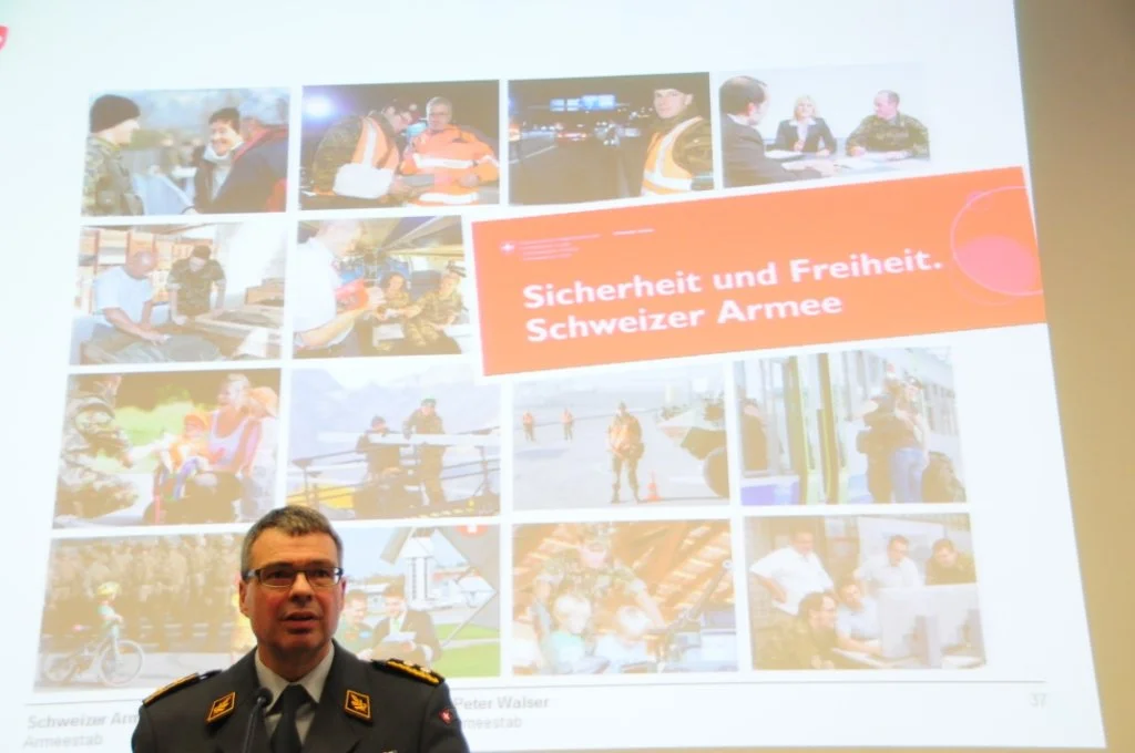 Mitgliedervesammlung 12. März 2014 im Zeichen der Weiterentwicklung der Armee