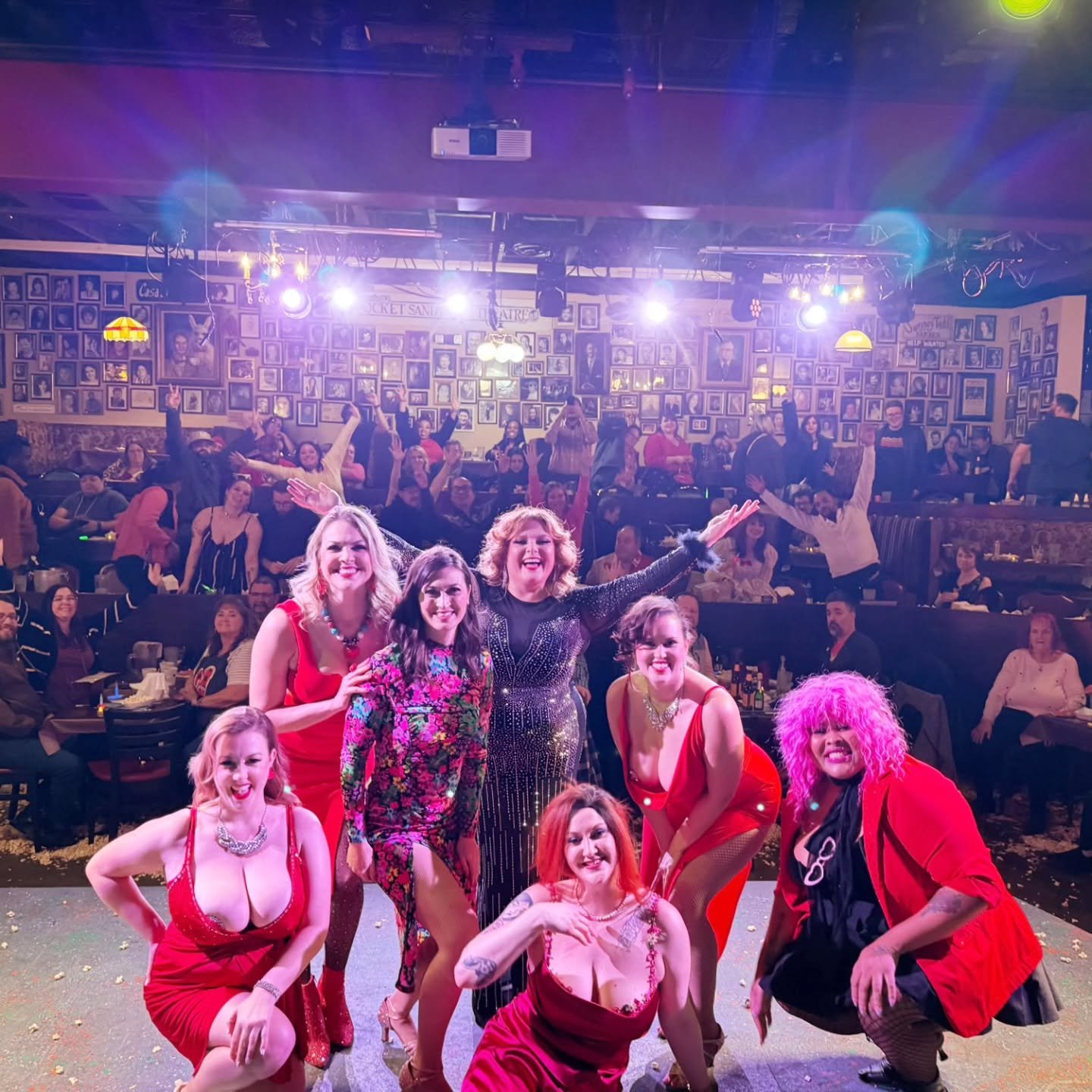 🩷 Brimming with love right now 🩷 Thank you to everyone who showed up and showed out for our goofy Valentine's show. It was a love letter to you, our incredible friends and fans, and to each other in celebration of three full years making moments an