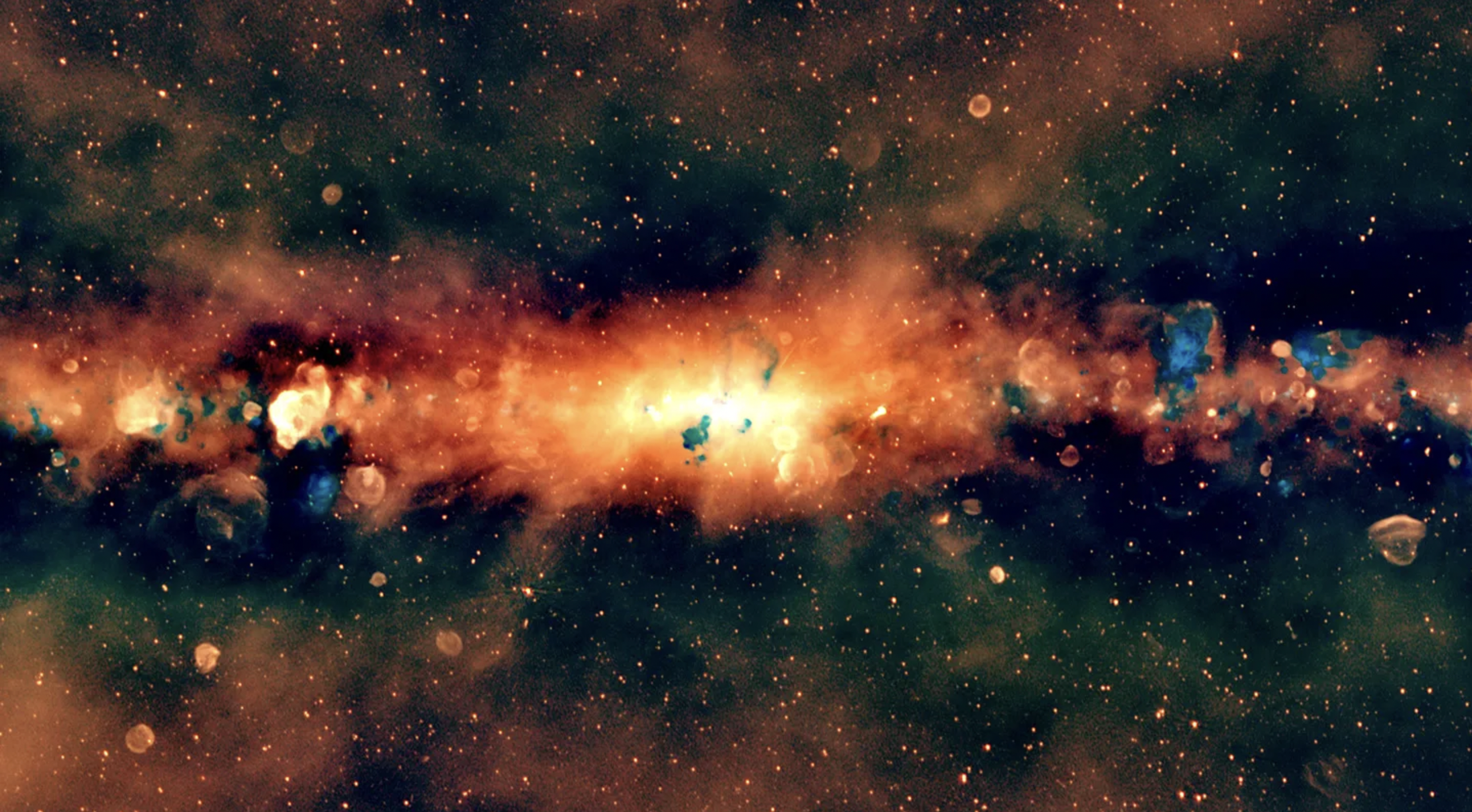 TikTok: Largest, most detailed radio image of the Milky Way