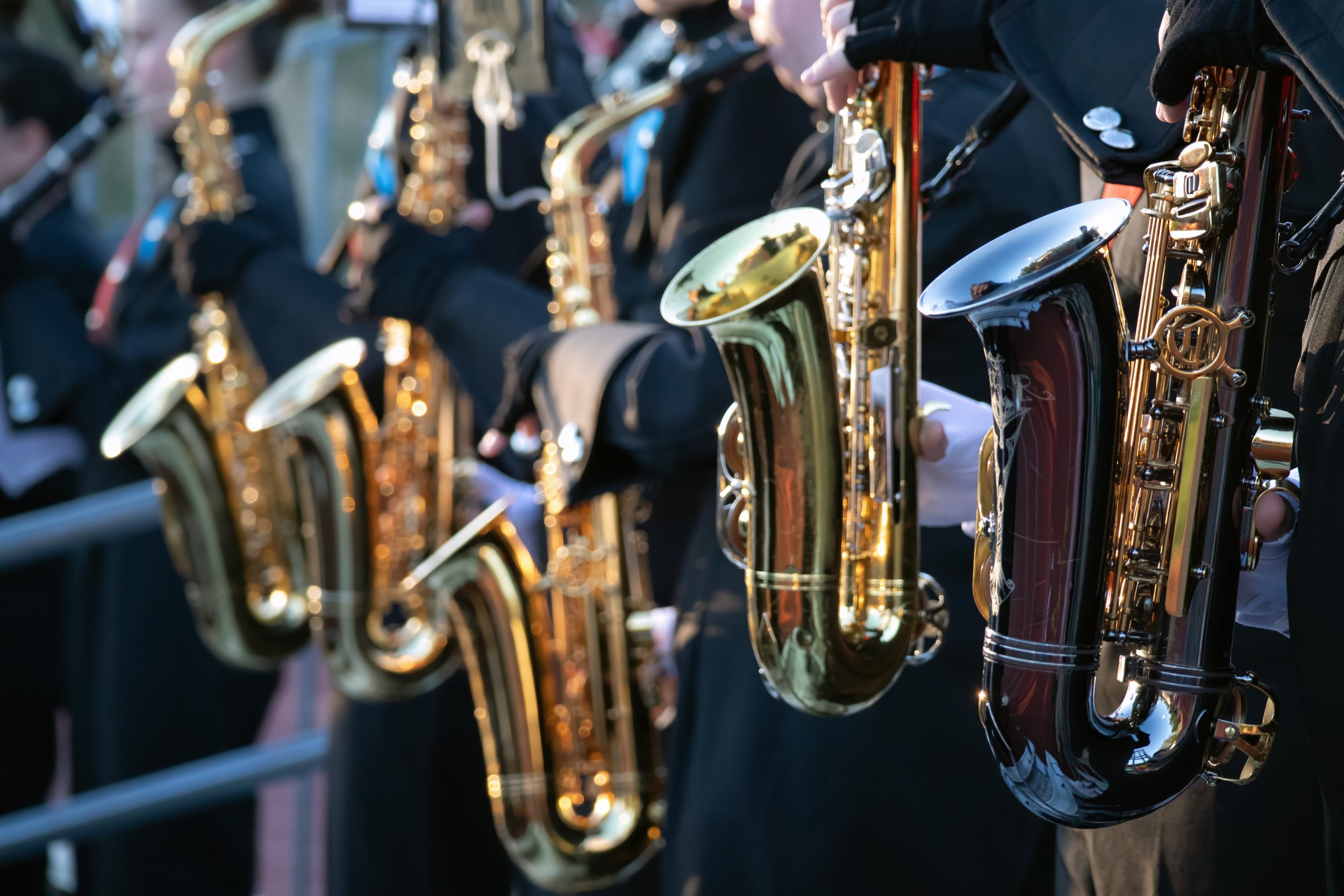 Sax section / September 1, 2023 / Friday Night Game