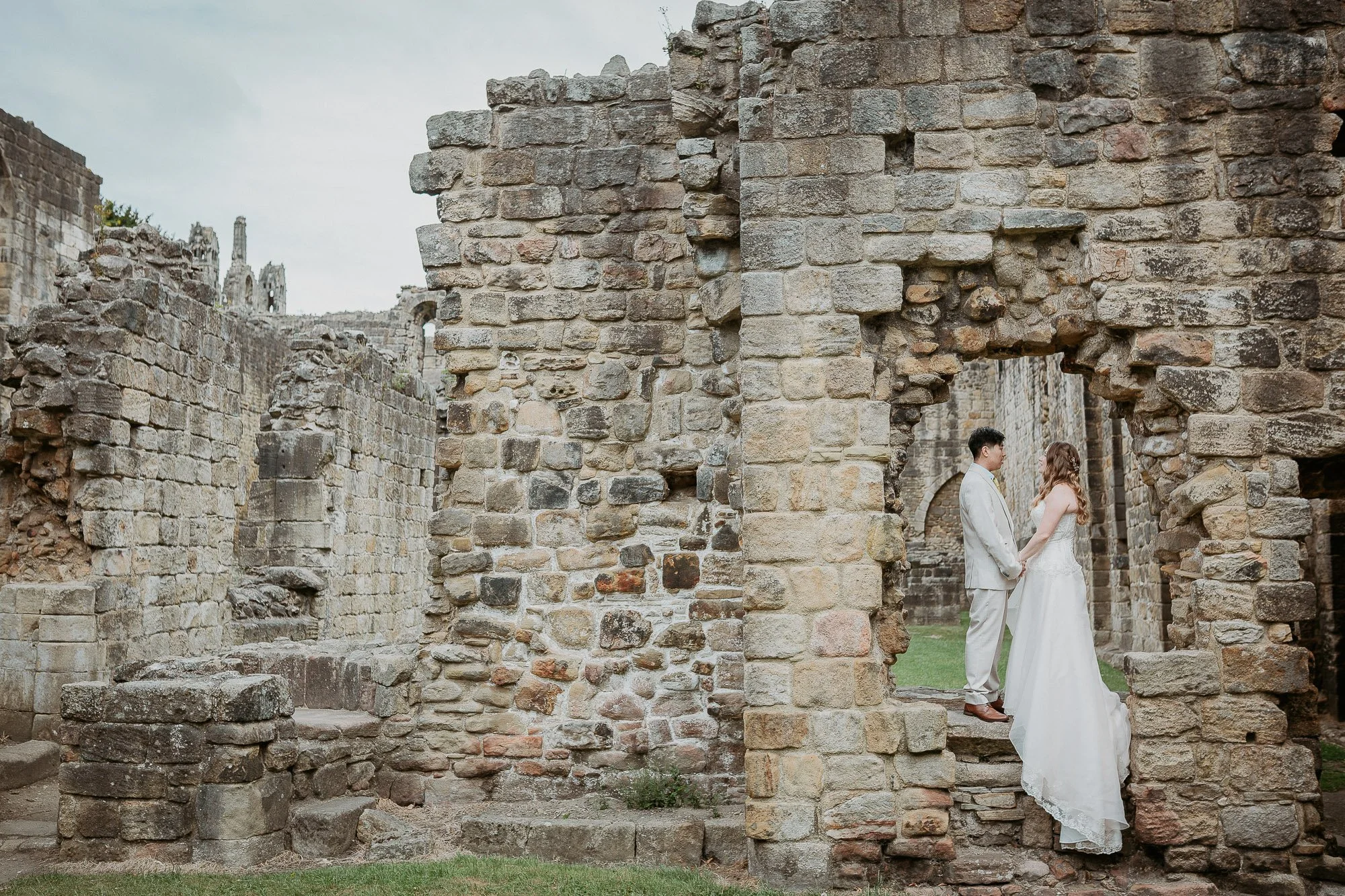 Rachel & Nathan’s Outdoor Wedding at Leeds Kirkstall Abbey