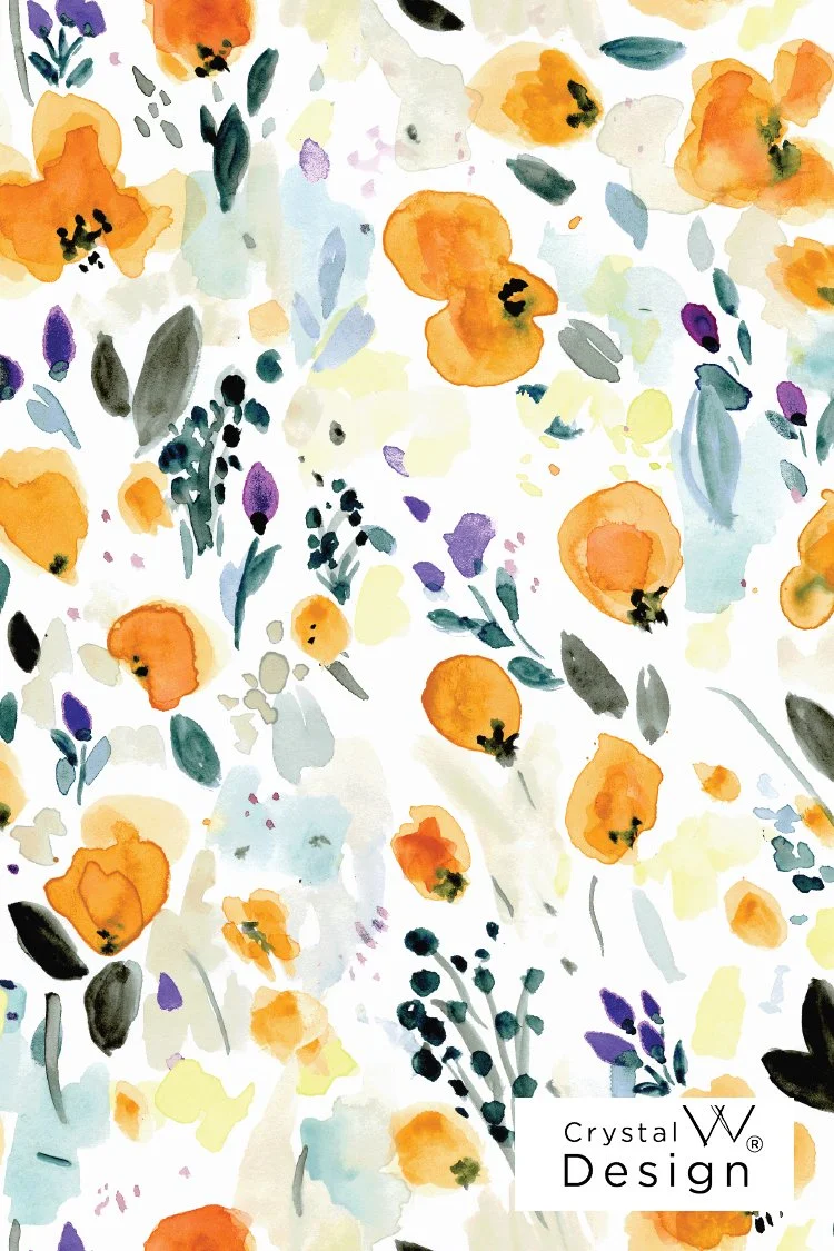 Cali Poppies and Wild Flowers