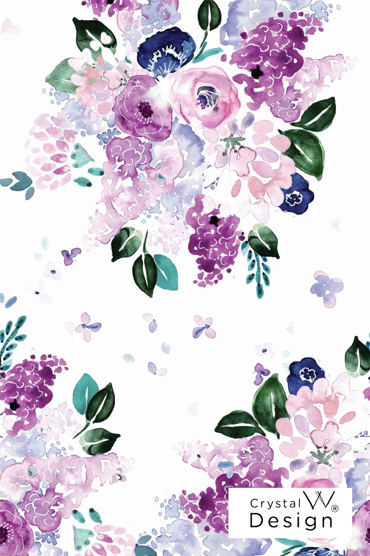 Lilac Lavender Romance Original