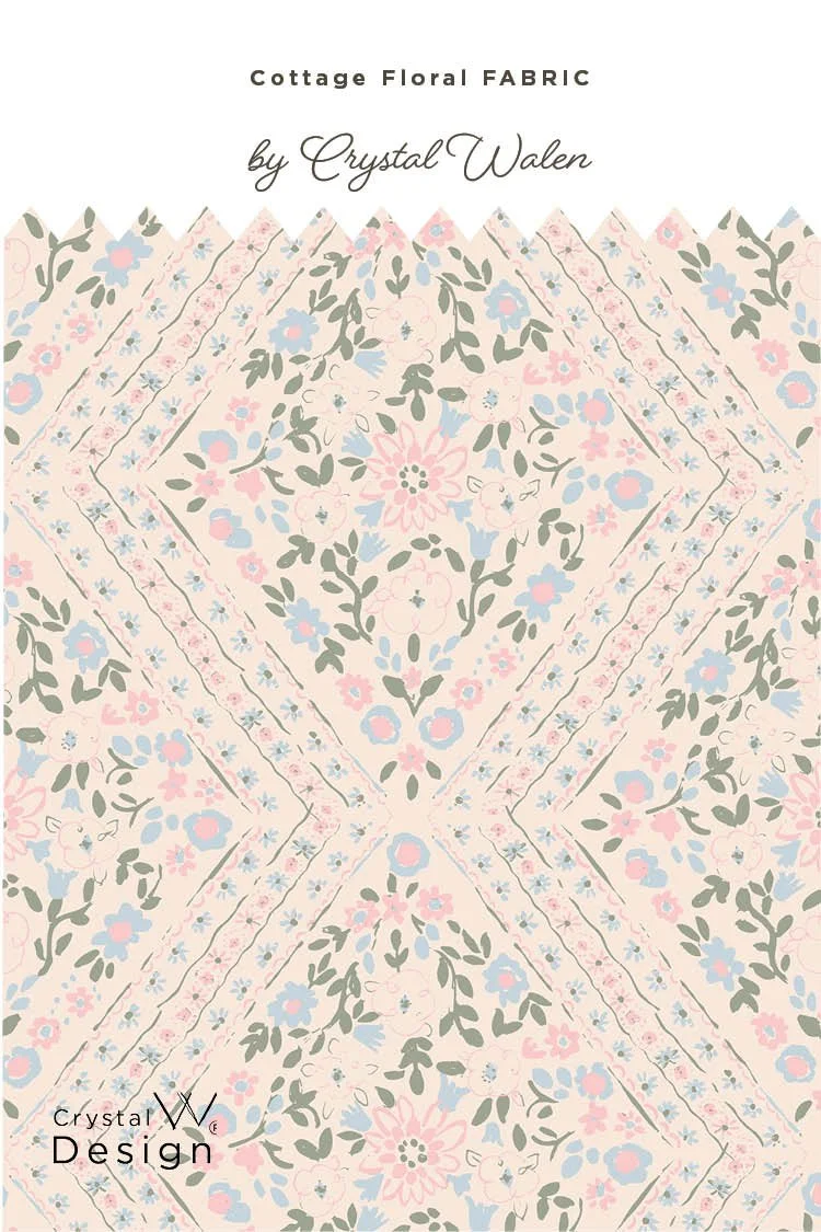 Emma Boho Floral Diamond Cream