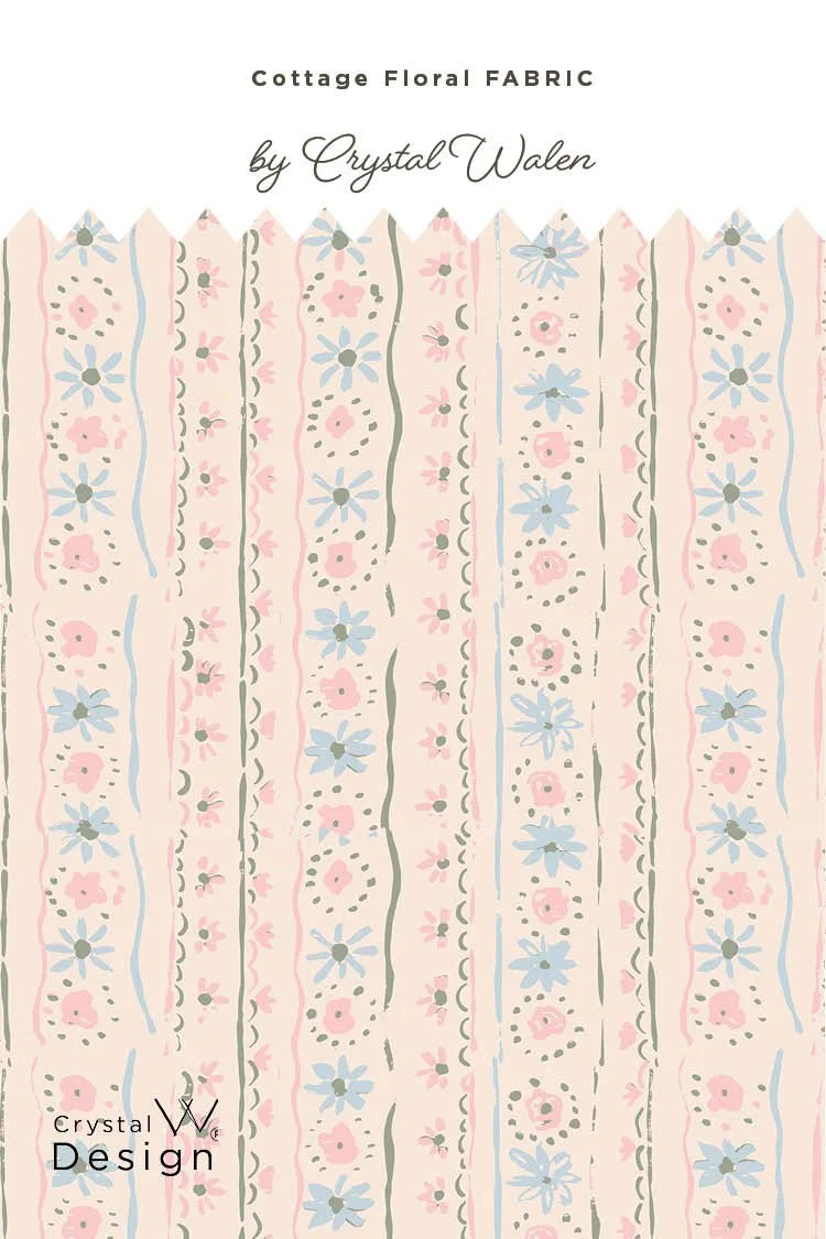 Emma Boho Floral Stripe