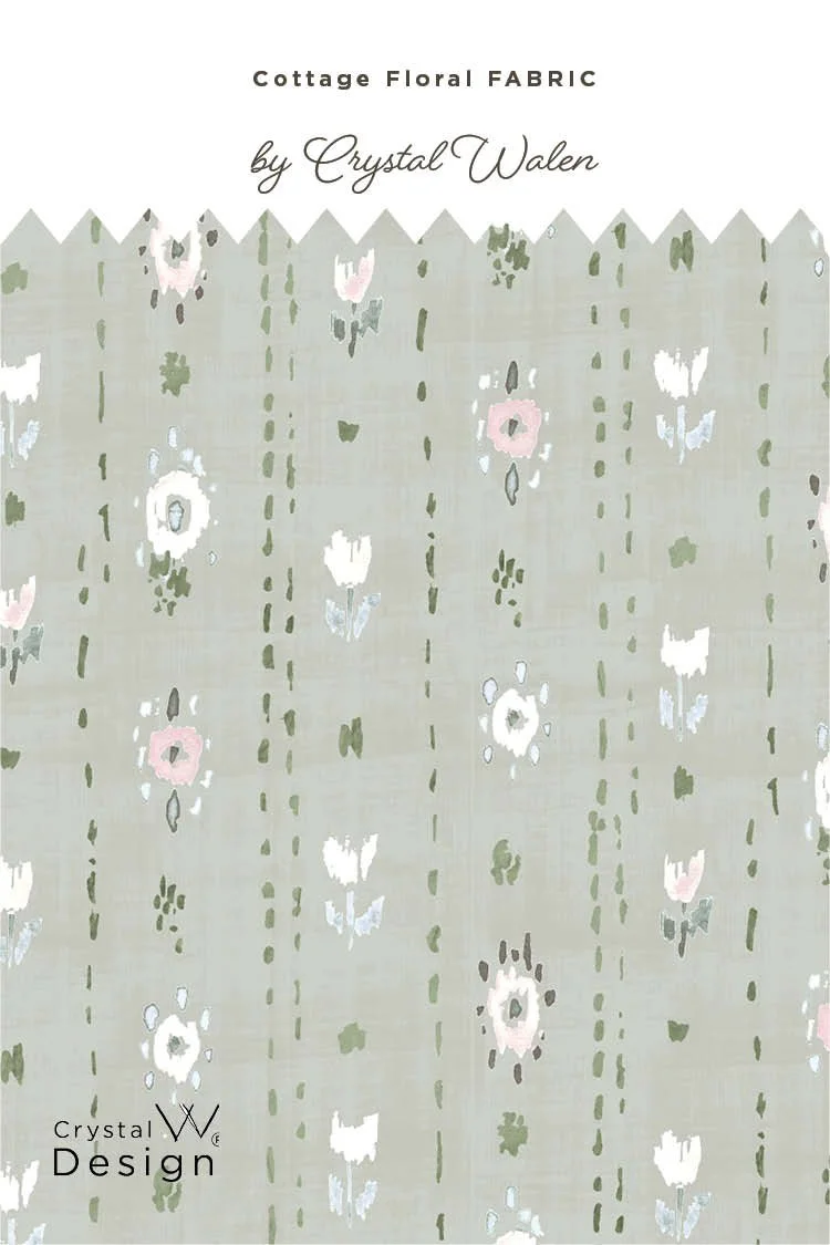 Yvonne tulip Stripe Sage