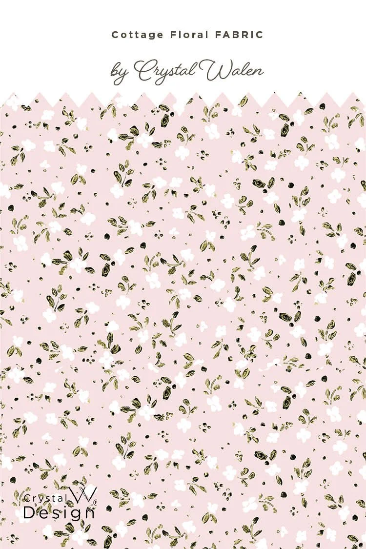 Brittany Ditsy Calico pink