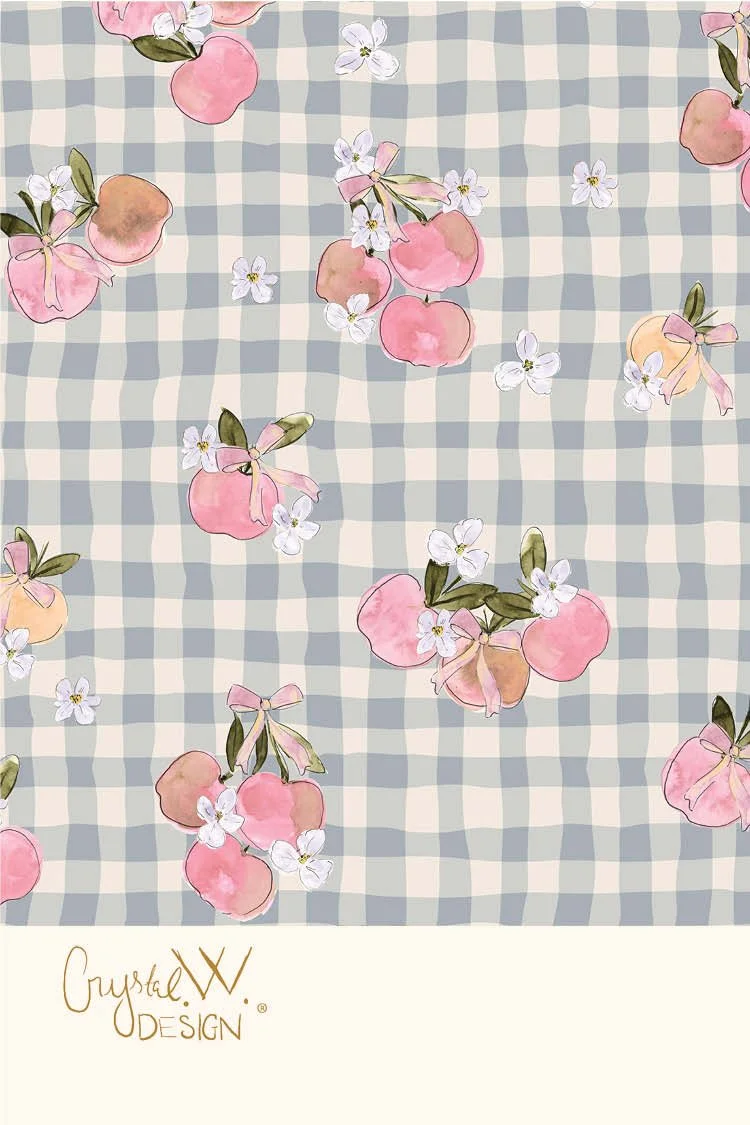 Cottage Apple gingham