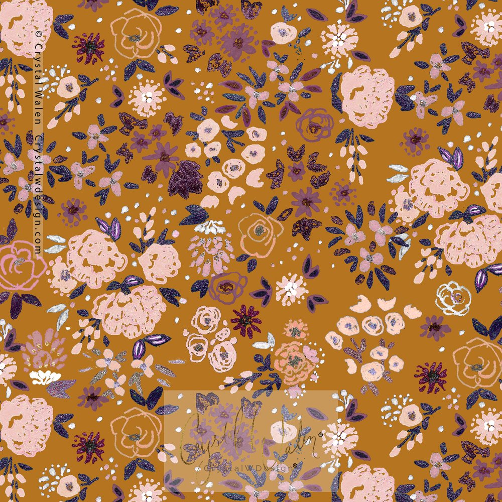 Floral ditsy ink vintage mustard.jpg