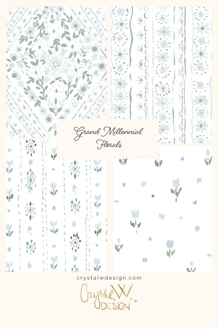 Emma Boho / Tulip Ikat stripe + Spot