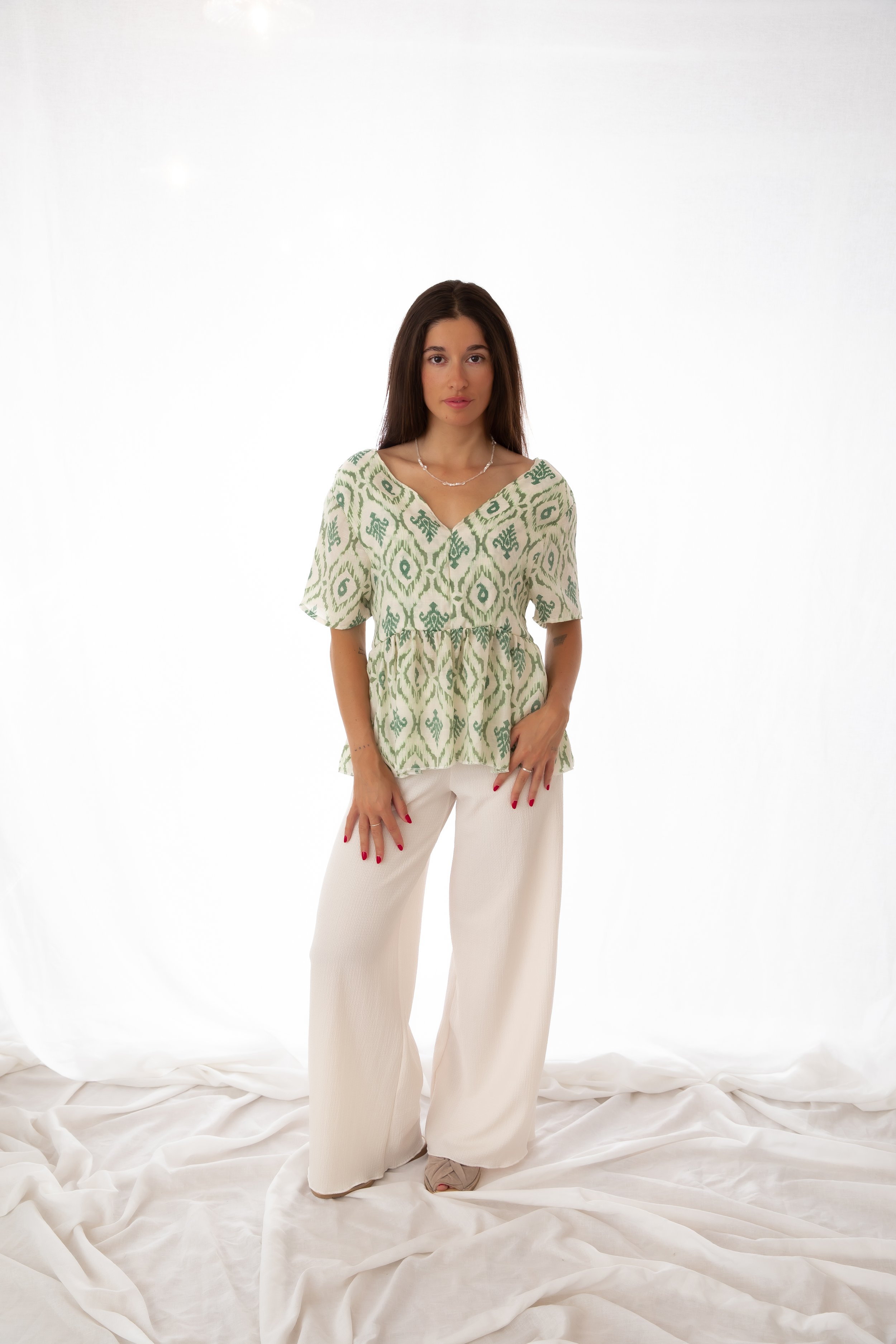 Blusa mum verde