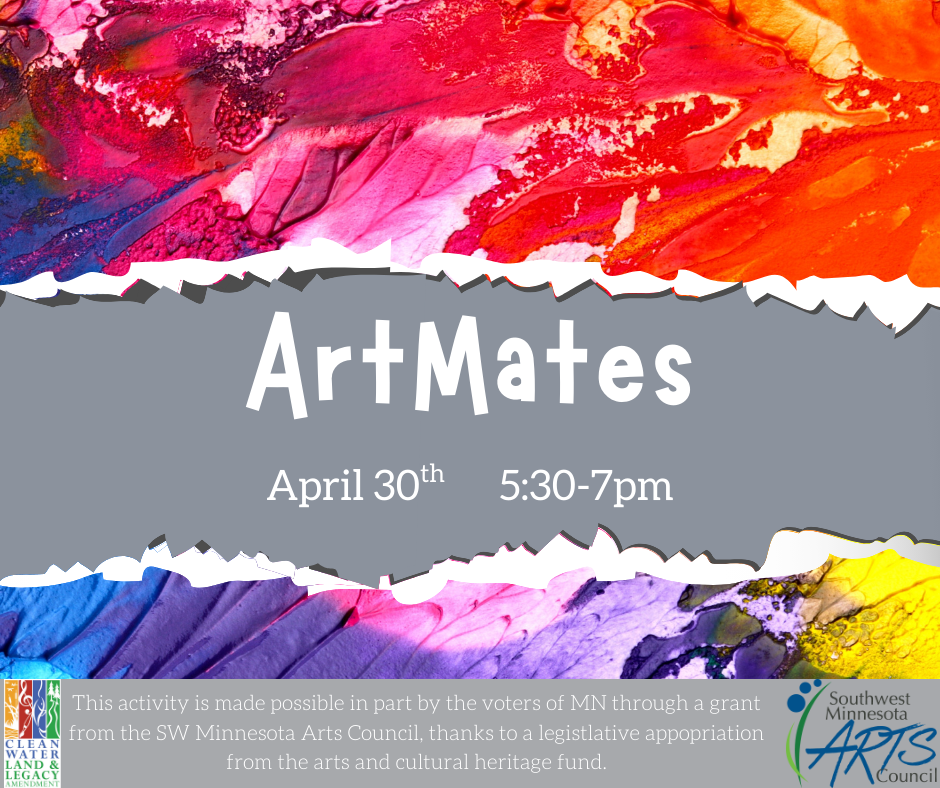THU 4/30 ArtMates meeting
