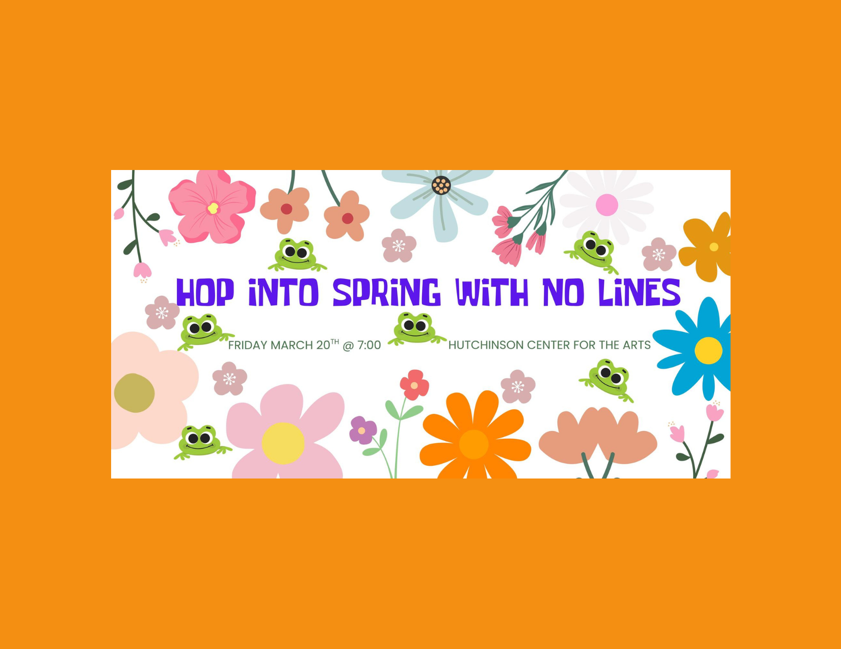 No Lines Hop into Spring Show