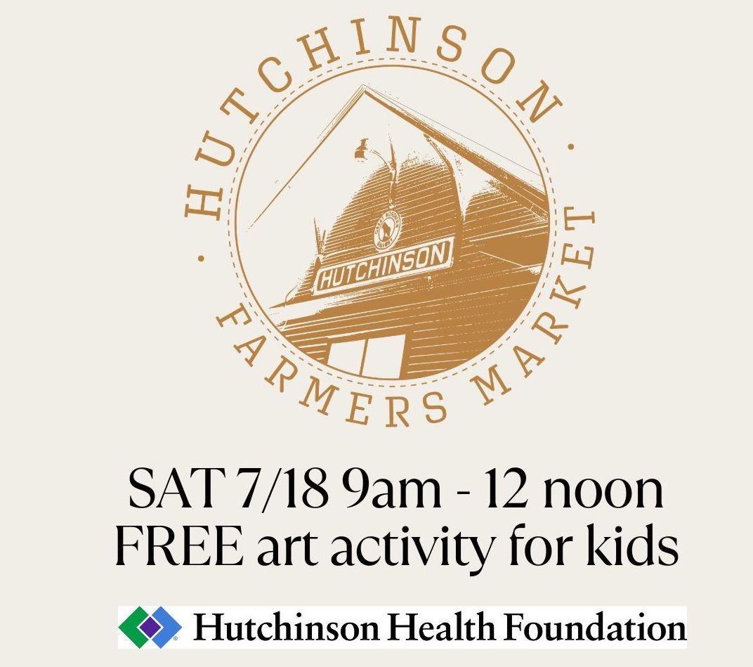 SAT 7/18 Art for Kids @ Farmer's Market