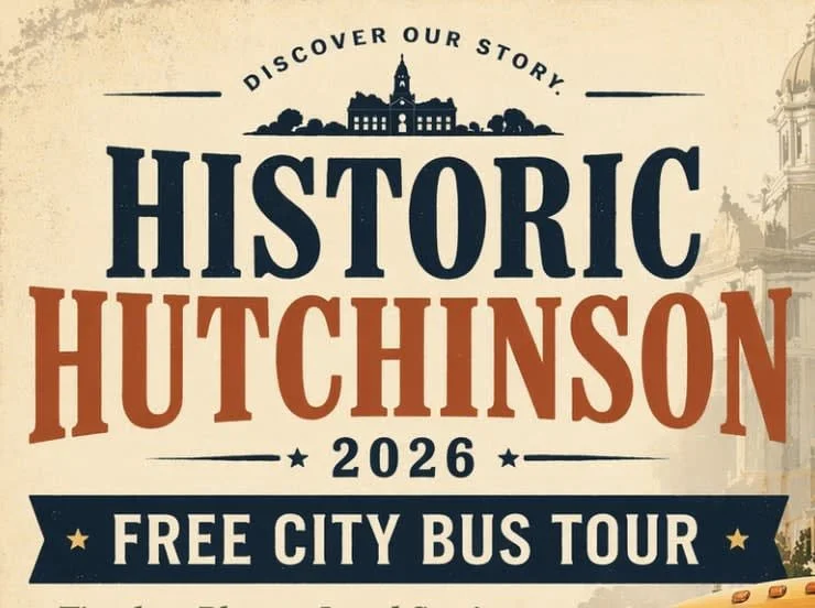 8/19 FREE Historic Hutchinson Bus Tour