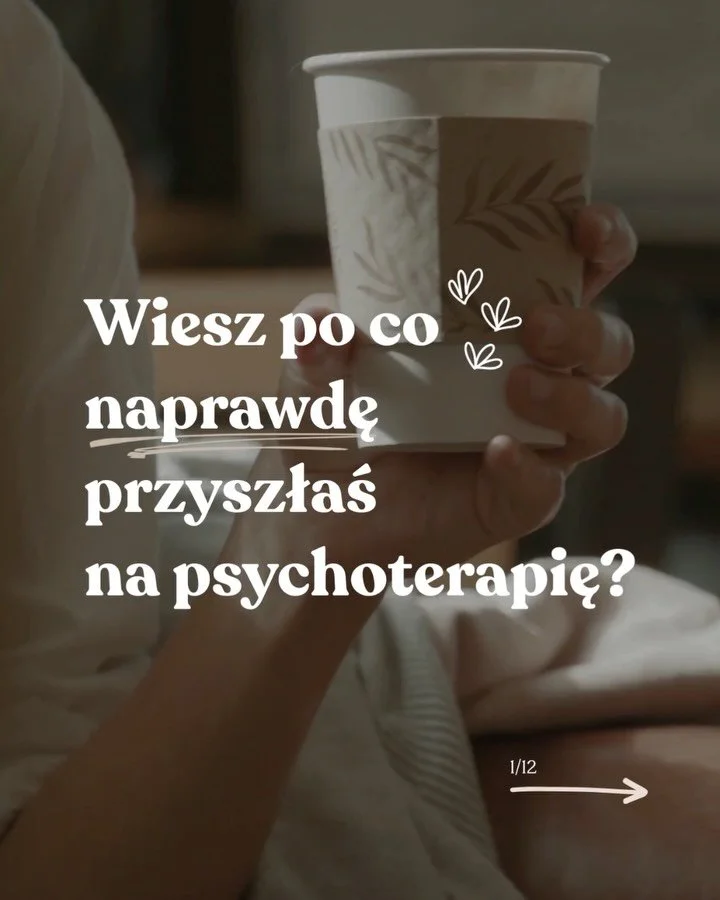 Przychodzimy do gabinet&oacute;w psychoterapii, bo cierpimy. Cierpimy, bo kogoś kiedyś nie było lub był za bardzo. Bo musiałyśmy/lismy wytworzyć sobie swoje mechanizmy przetrwania, kt&oacute;re wtedy były zbawieniem, a dziś mogą być kulą u nogi, gdy 