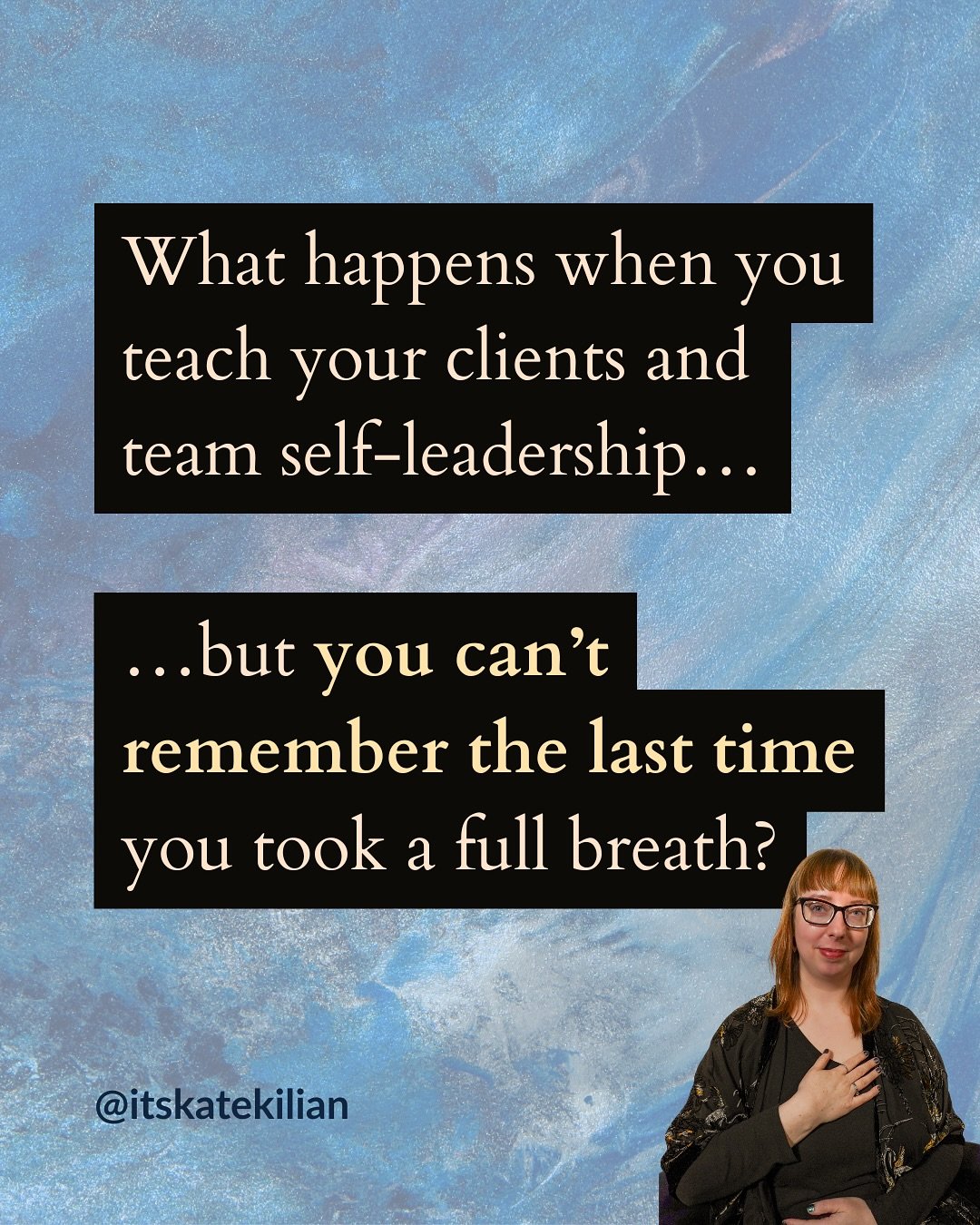 It&rsquo;s time to admit it&hellip;
 
What got you here, being the capable one, 
 
won&rsquo;t be what turns your vision into a powerful legacy. 
 
What will?
 
Bringing your body back online. 
 
It&rsquo;s time to embody the leadership &amp; legacy 