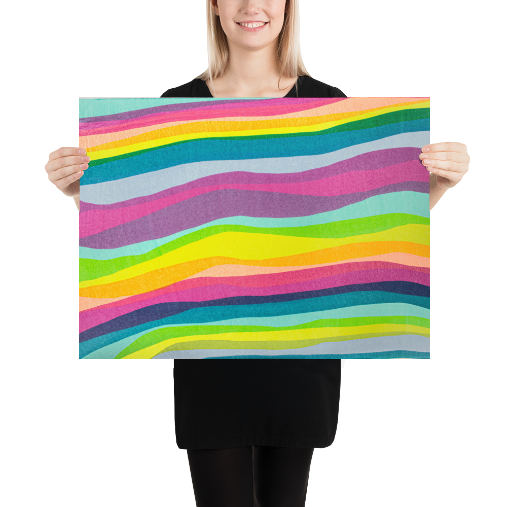 A Little Stack of Happiness - Print