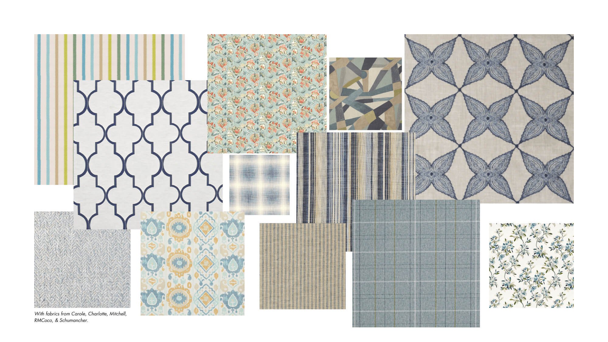 Fun fabric patterns to use for soft window treatments in 2025