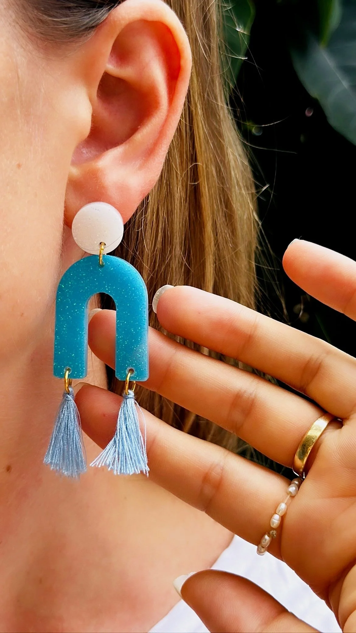 Iris Earrings