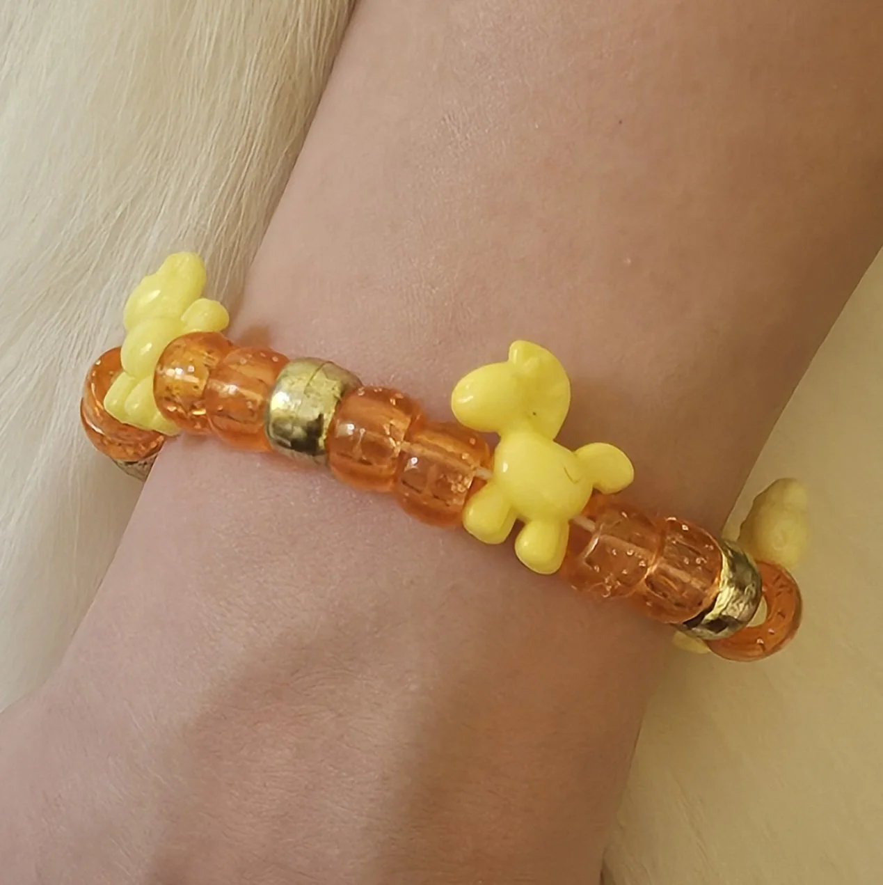 Hobby horse beaded bracelet
