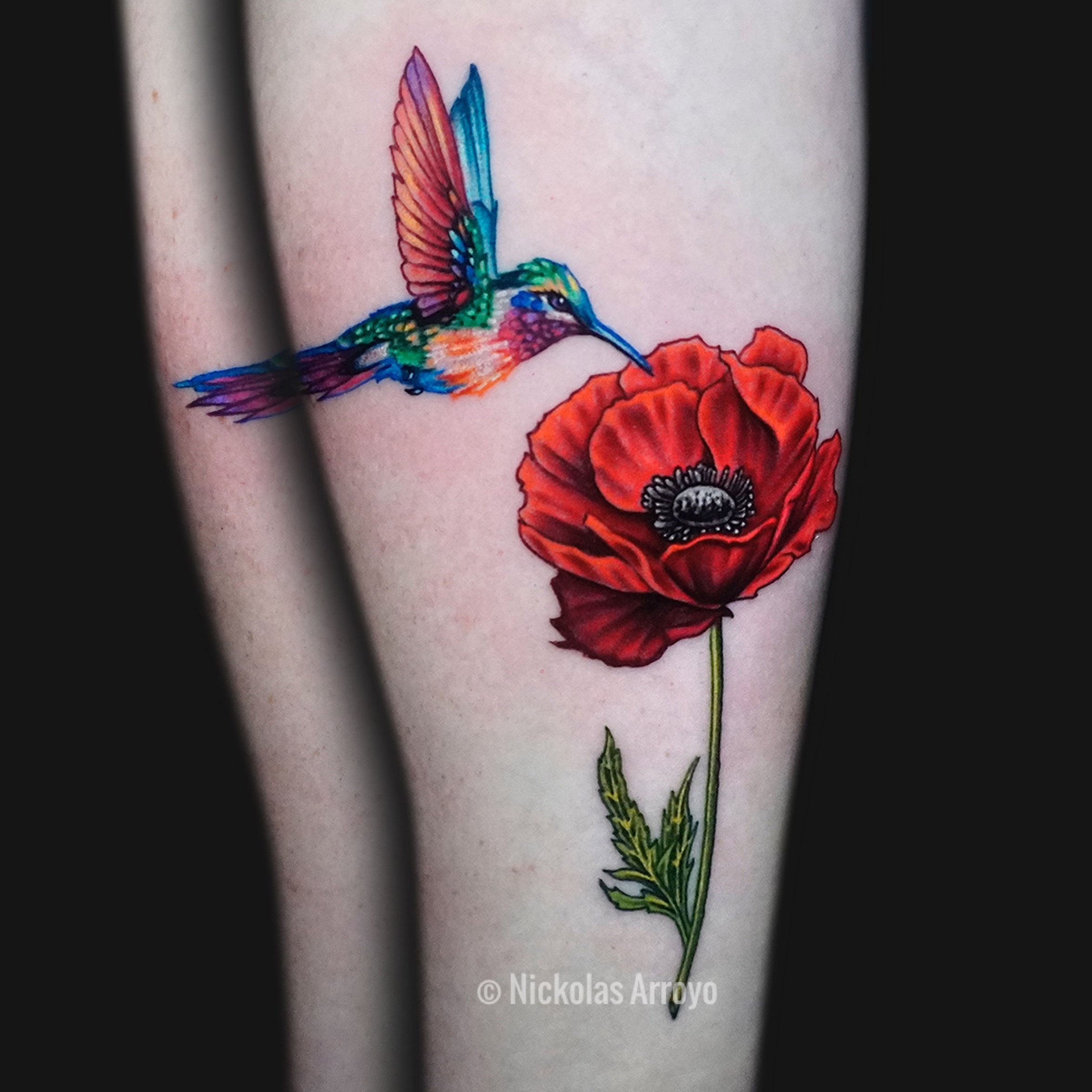 Humming Bird Tattoo