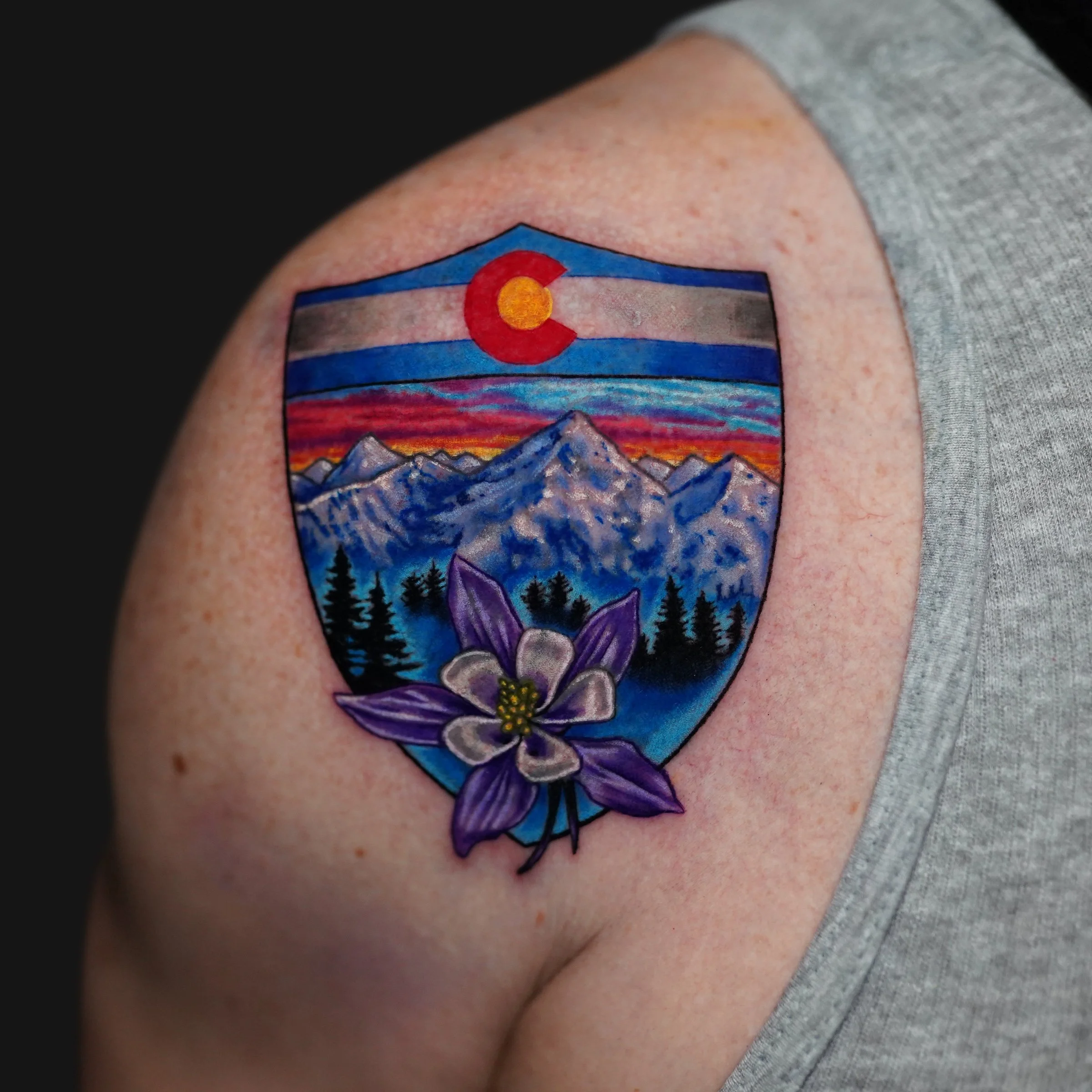 Rocky Mountains Columbine Tattoo.jpeg