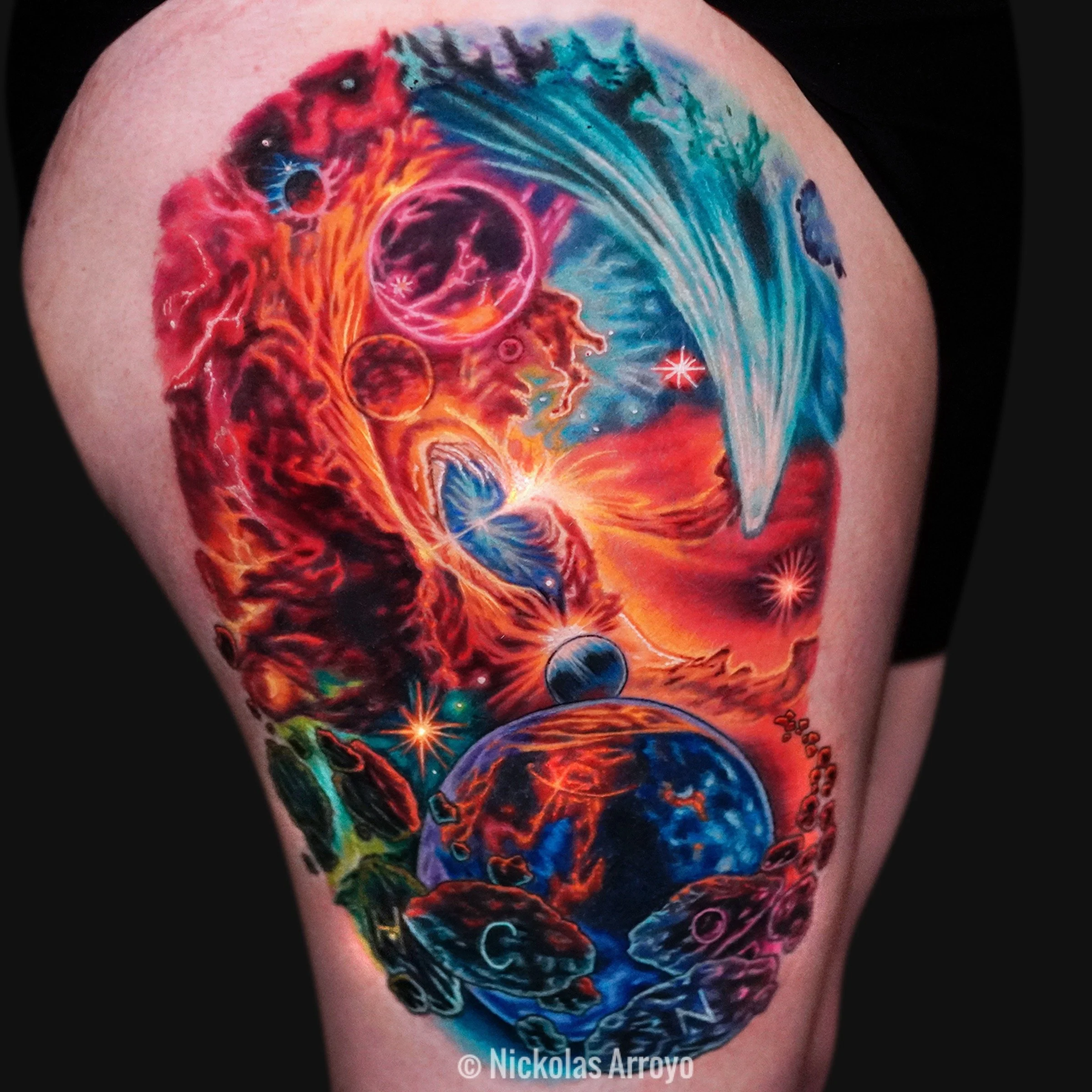 Outer space Tattoo