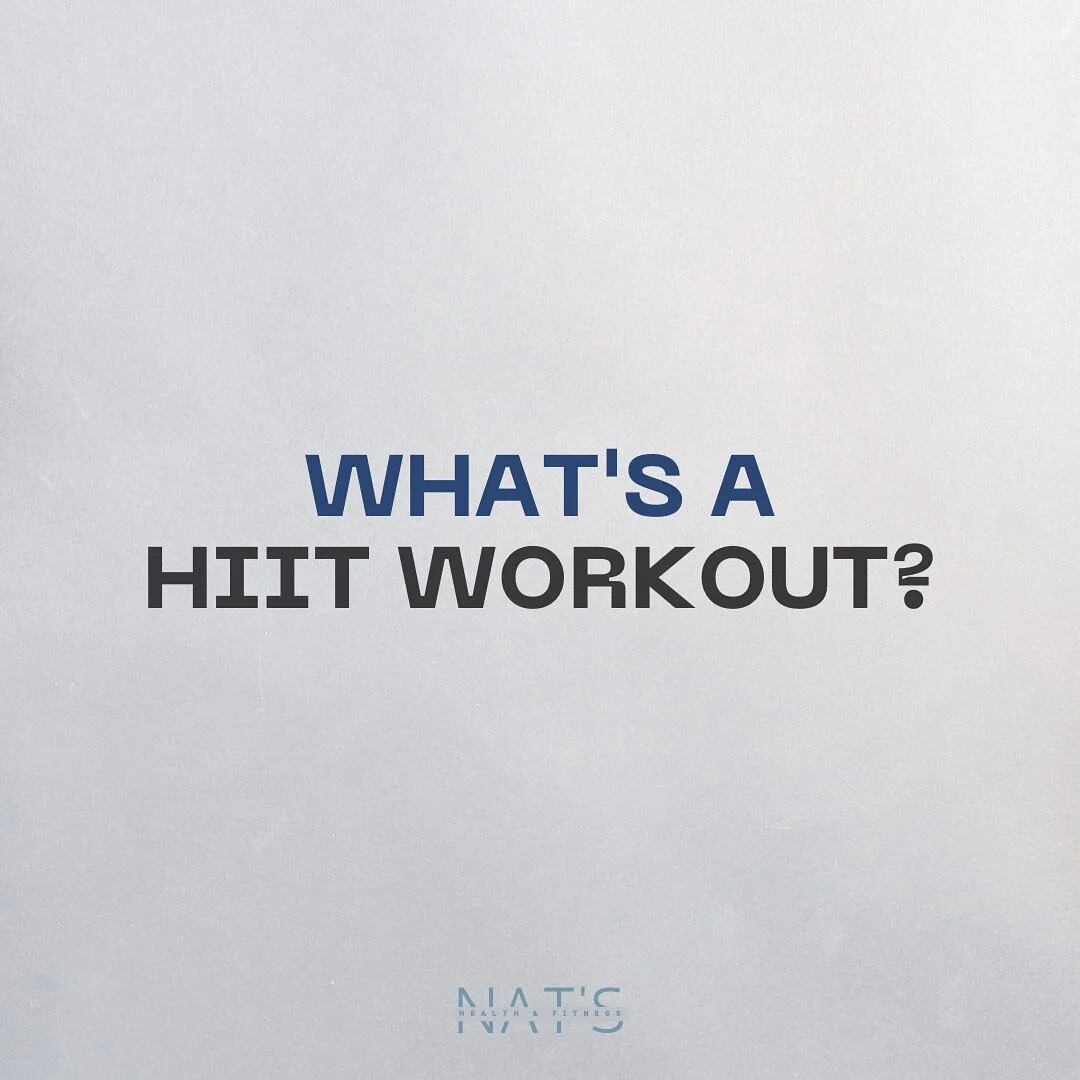 ✨HIIT = High-Intensity Interval Training✨

A HIIT workout consists of quick bursts of high effort lasting between 10 and 60 seconds, followed right away by rest or active-recovery (lasting the same amount of time or more). 

Depending on the workout,