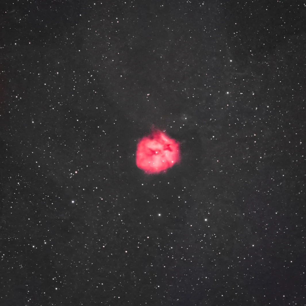 The Cocoon Nebula (Caldwell 19, IC 5146, Sh2-125), an emission/reflection nebula in the constellation Cygnus.