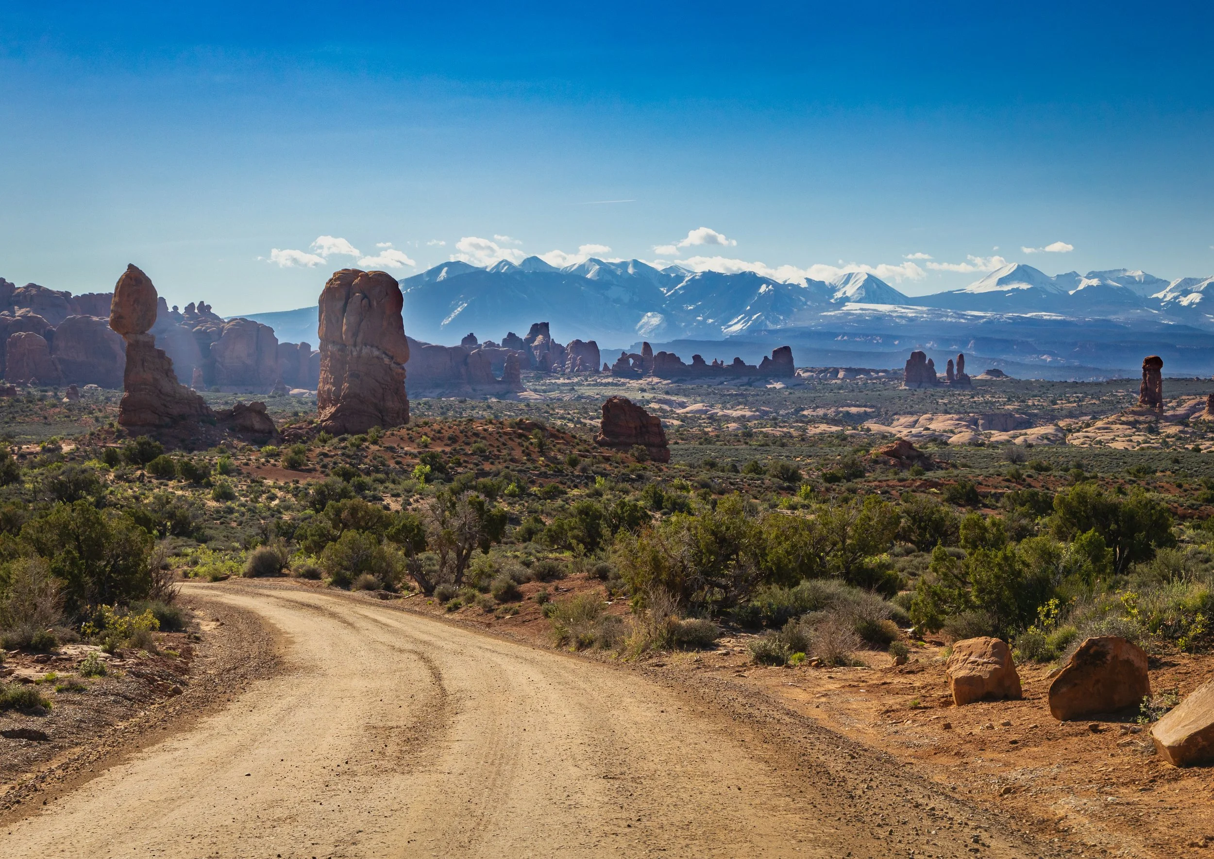 Sentinels.  Arches National Park, Utah.