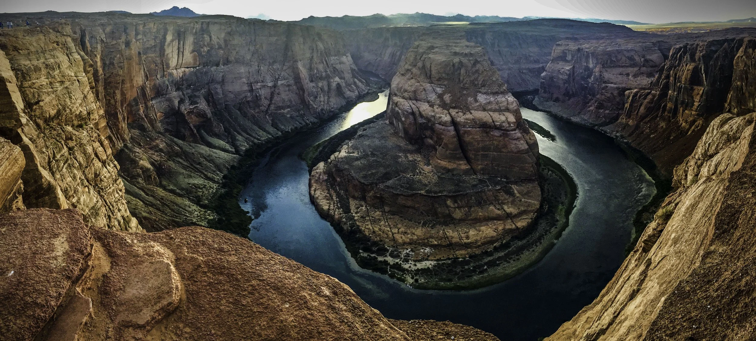 Horseshoe Curve near Paige, Arizona.