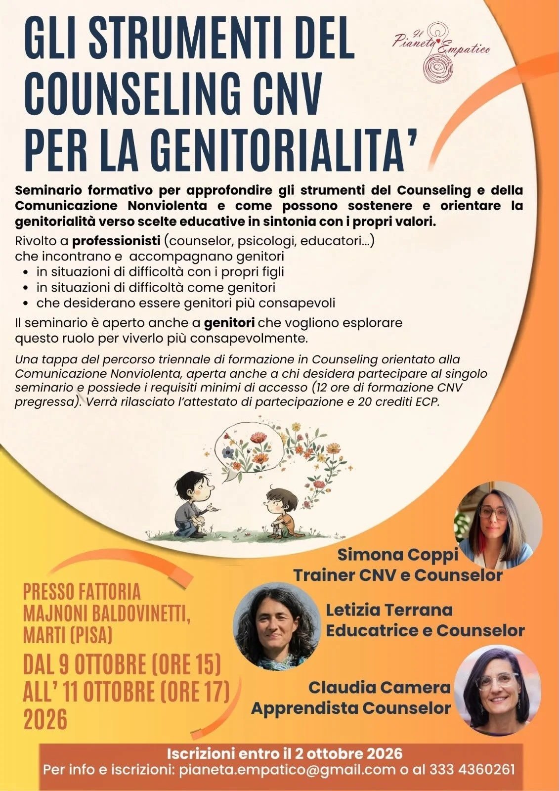 Gli strumenti del Counseling CNV per la genitorialità
