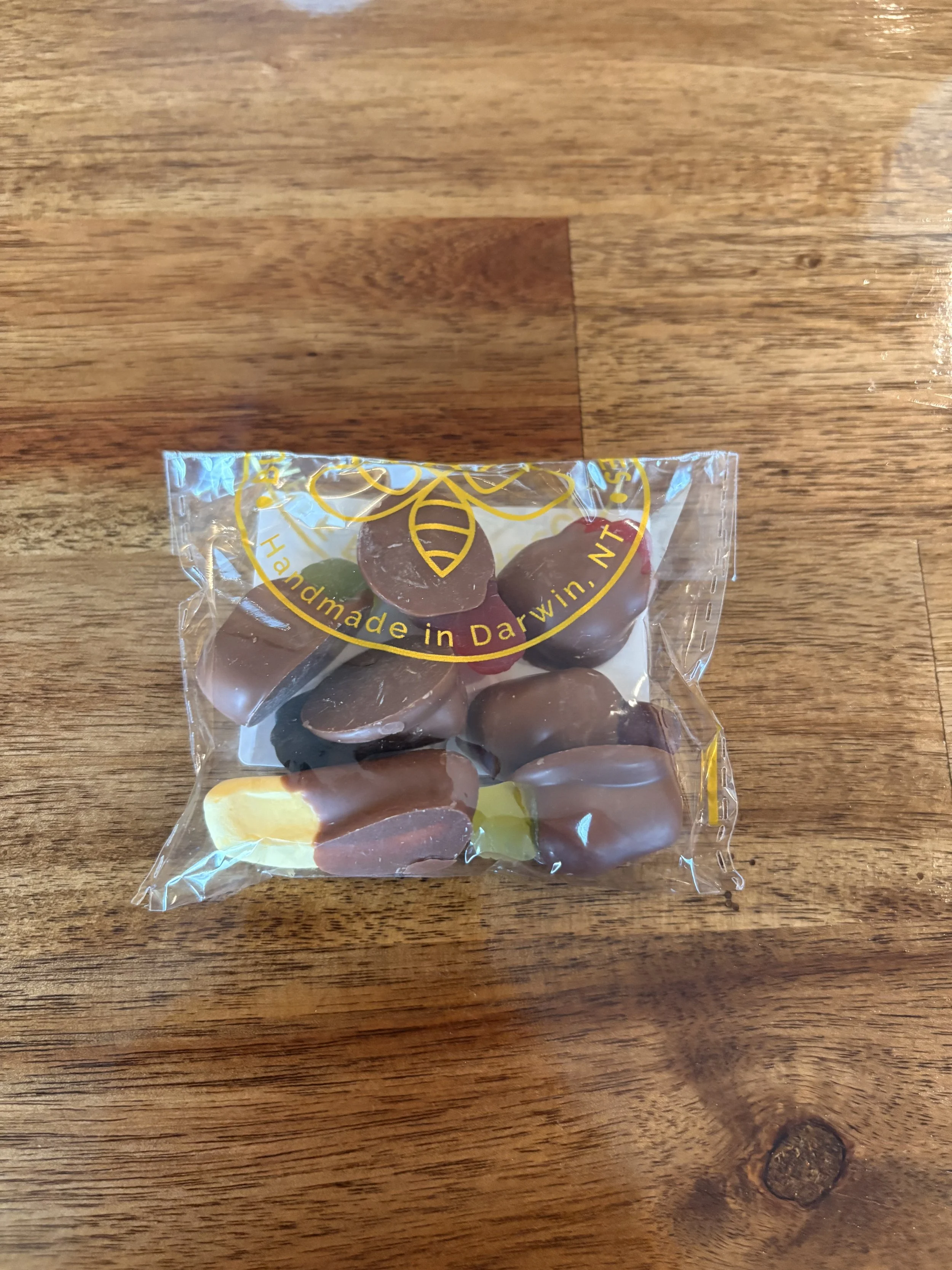 Lollies dipped in Milk Choc