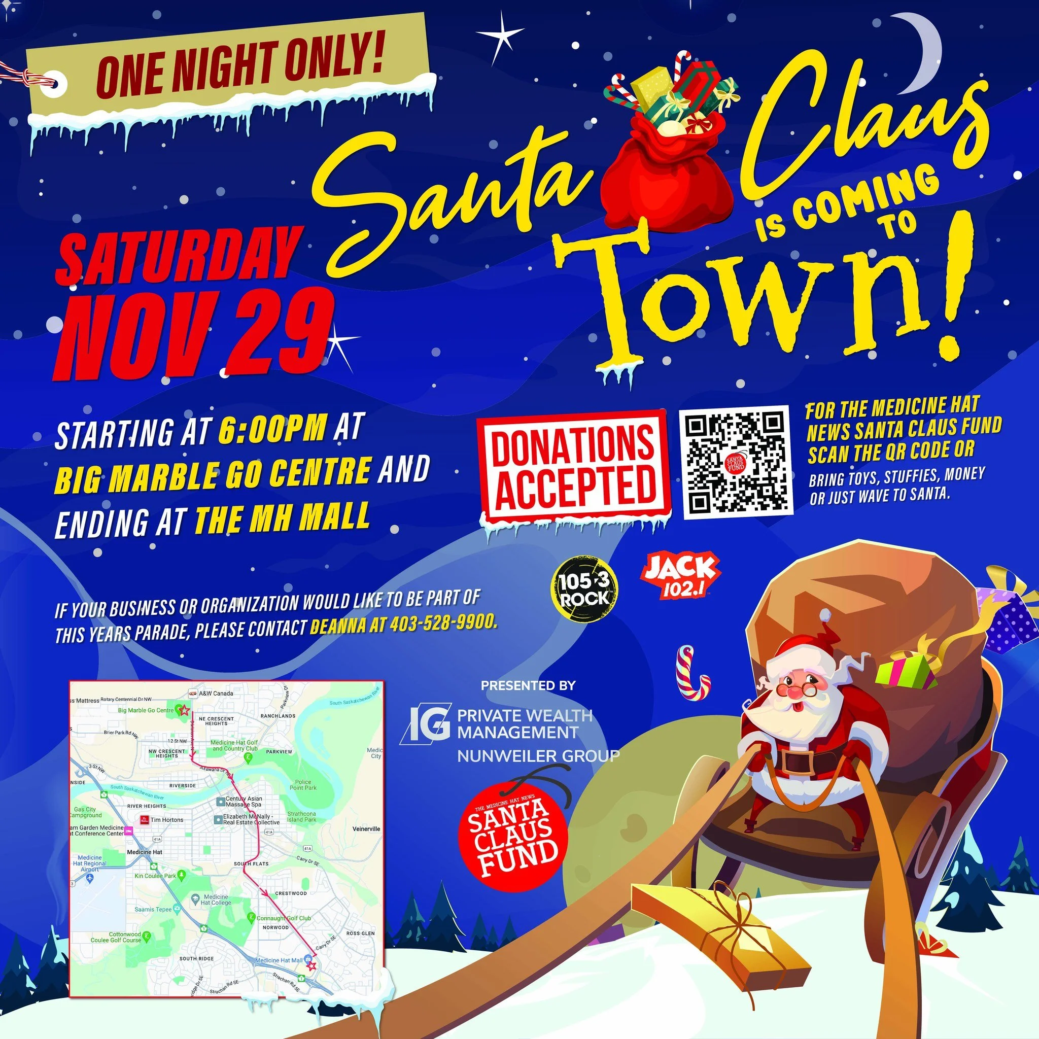 Santa Claus Is Coming To Town Parade