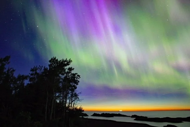 Northern Lights: Photo by George Bailey