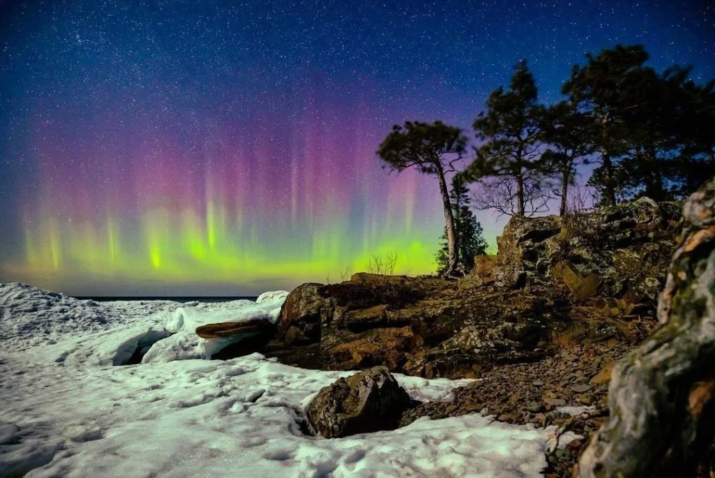 Northern lights (photo by George Bailey)