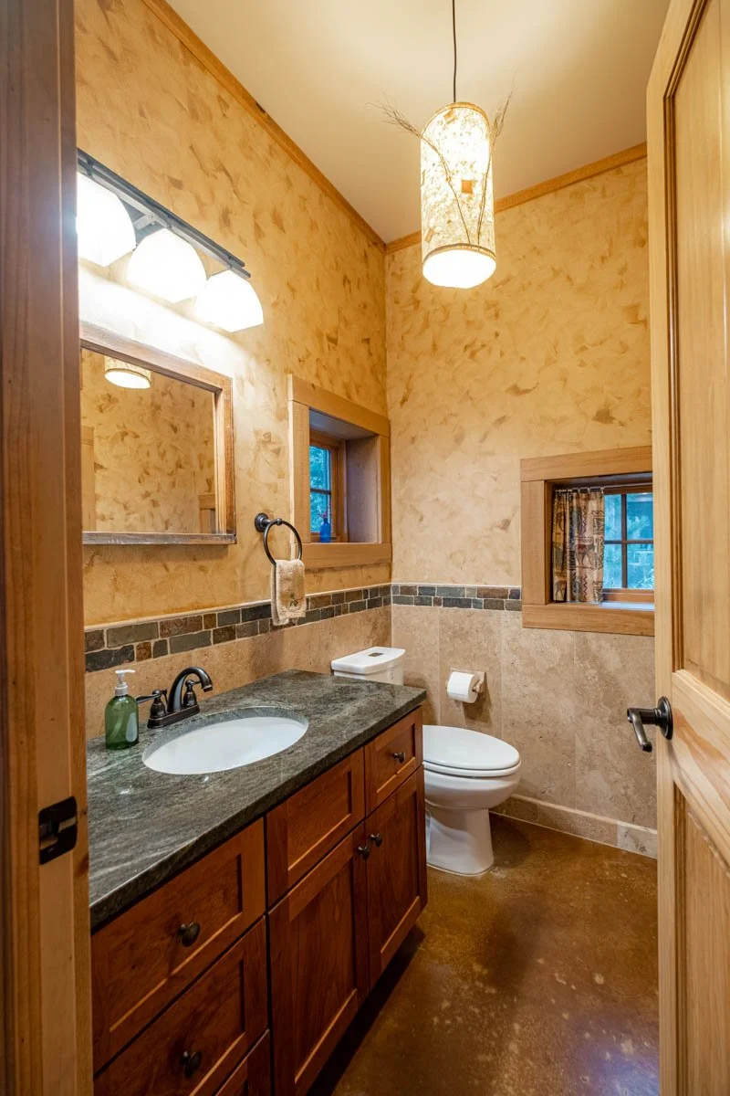 Half-bath downstairs
