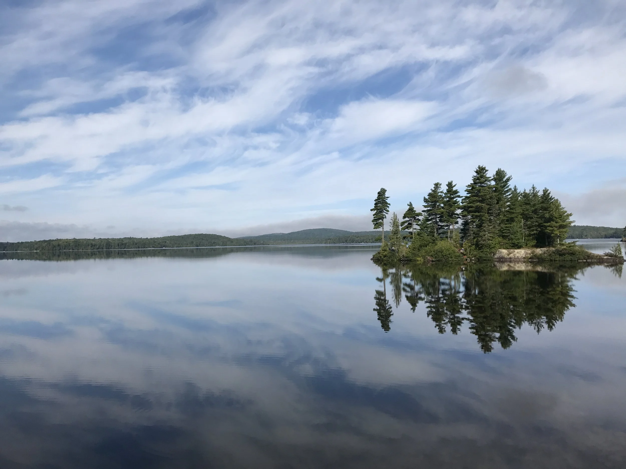 Lake Medora - halcyon summer afternoon