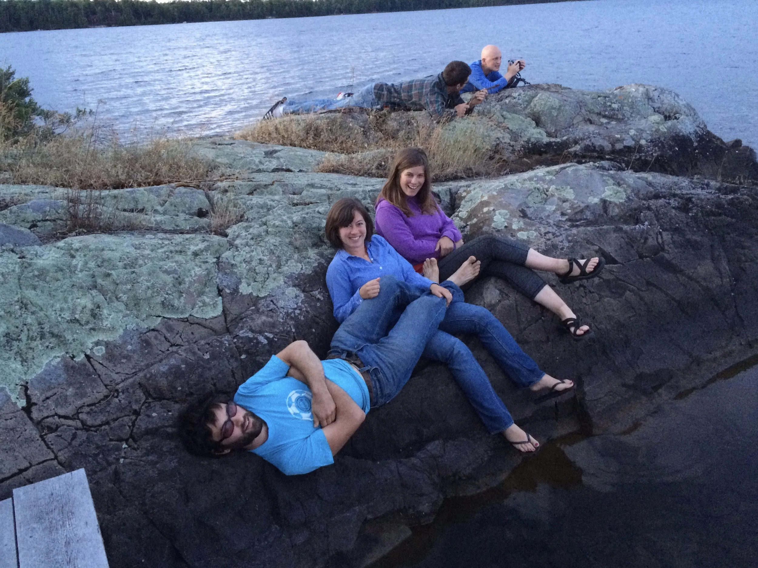 Nothing better than hanging out on the point