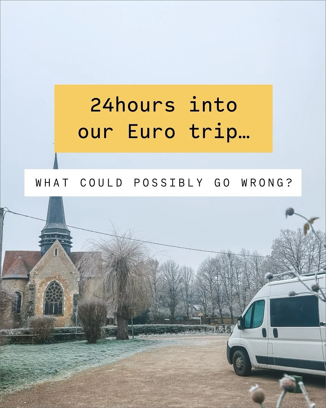 We started our trip by hopping on Le Shuttle (love how quick and easy this is with a van) and decided to make as much progress as possible while the girls slept.

We drove via Paris...our first mistake. We accidentally ended up on a toll road we coul