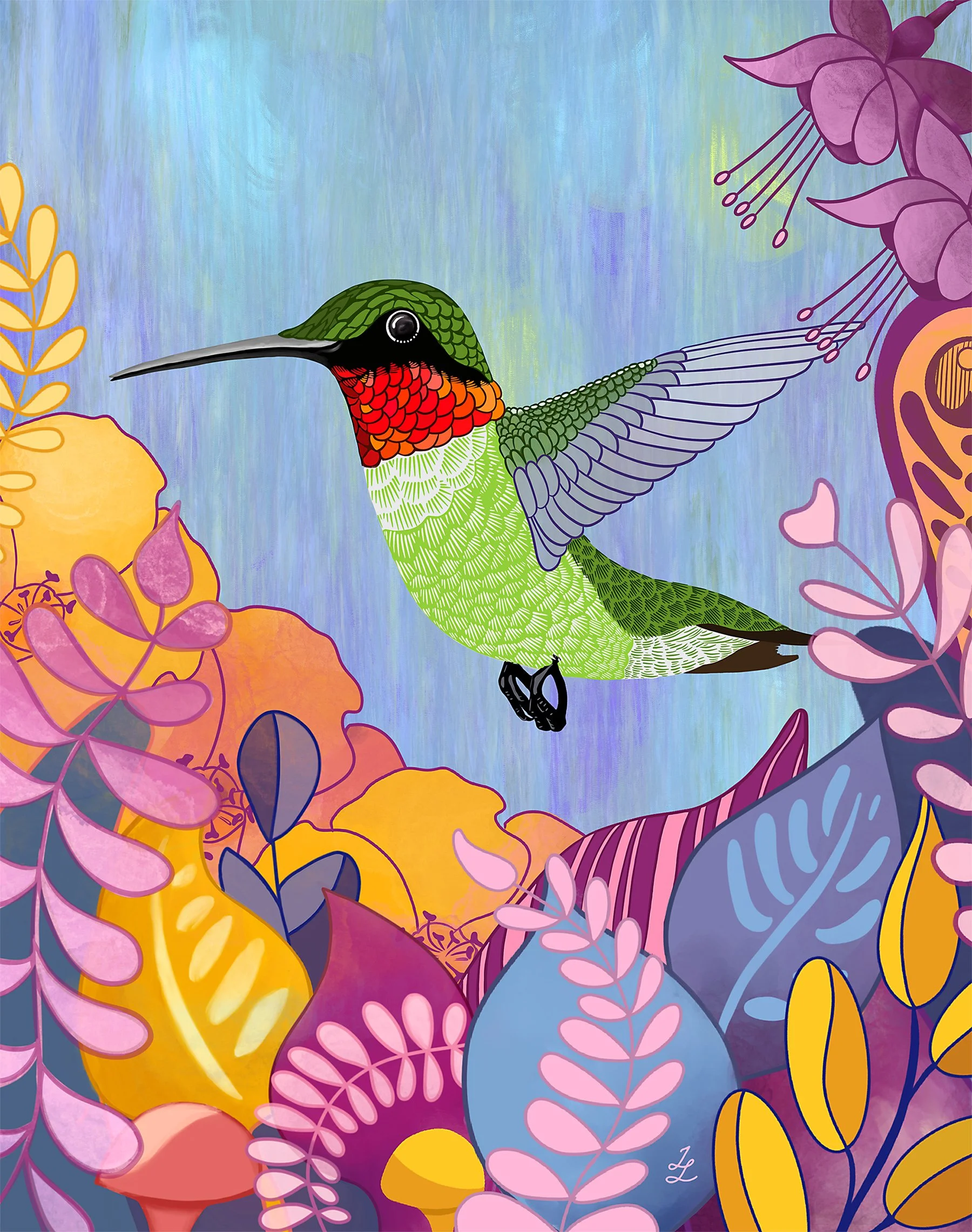 Ruby-throated Hummingbird