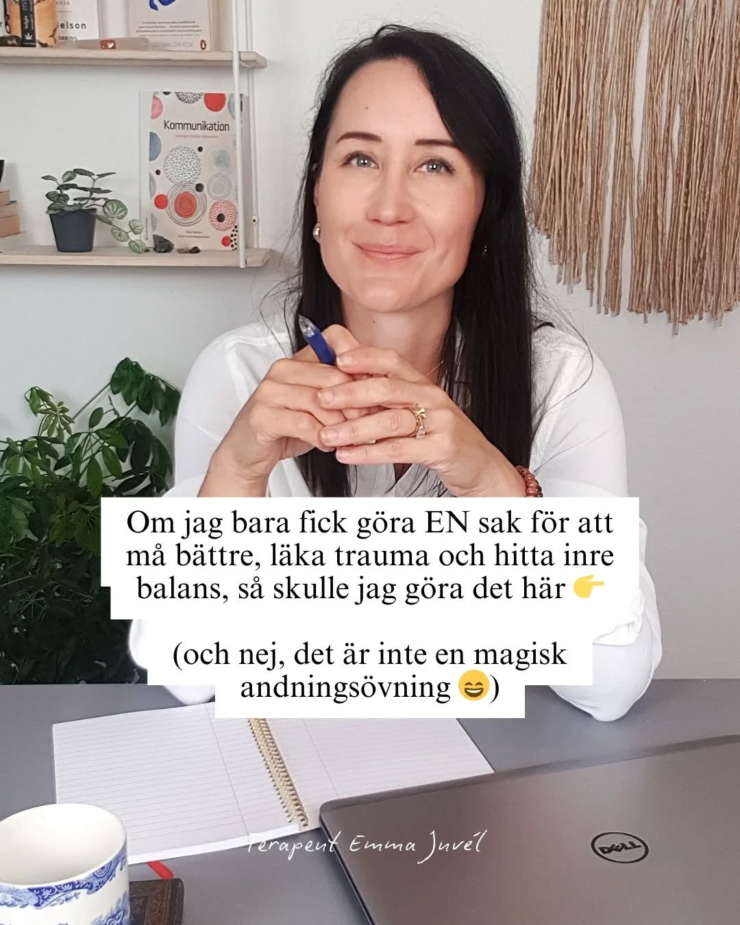 Visst skulle det var praktiskt om det fanns en sak som fungerade p&aring; alla dina bekymmer. N&aring;got som kan ''fixa' din &aring;ngest, l&aring;ga sj&auml;lvk&auml;nsla, sj&auml;lvkritik, kontrollbehov... Och magiskt f&aring; dig att m&aring; b&a