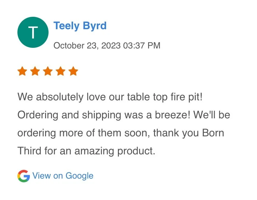 Google Review® #1