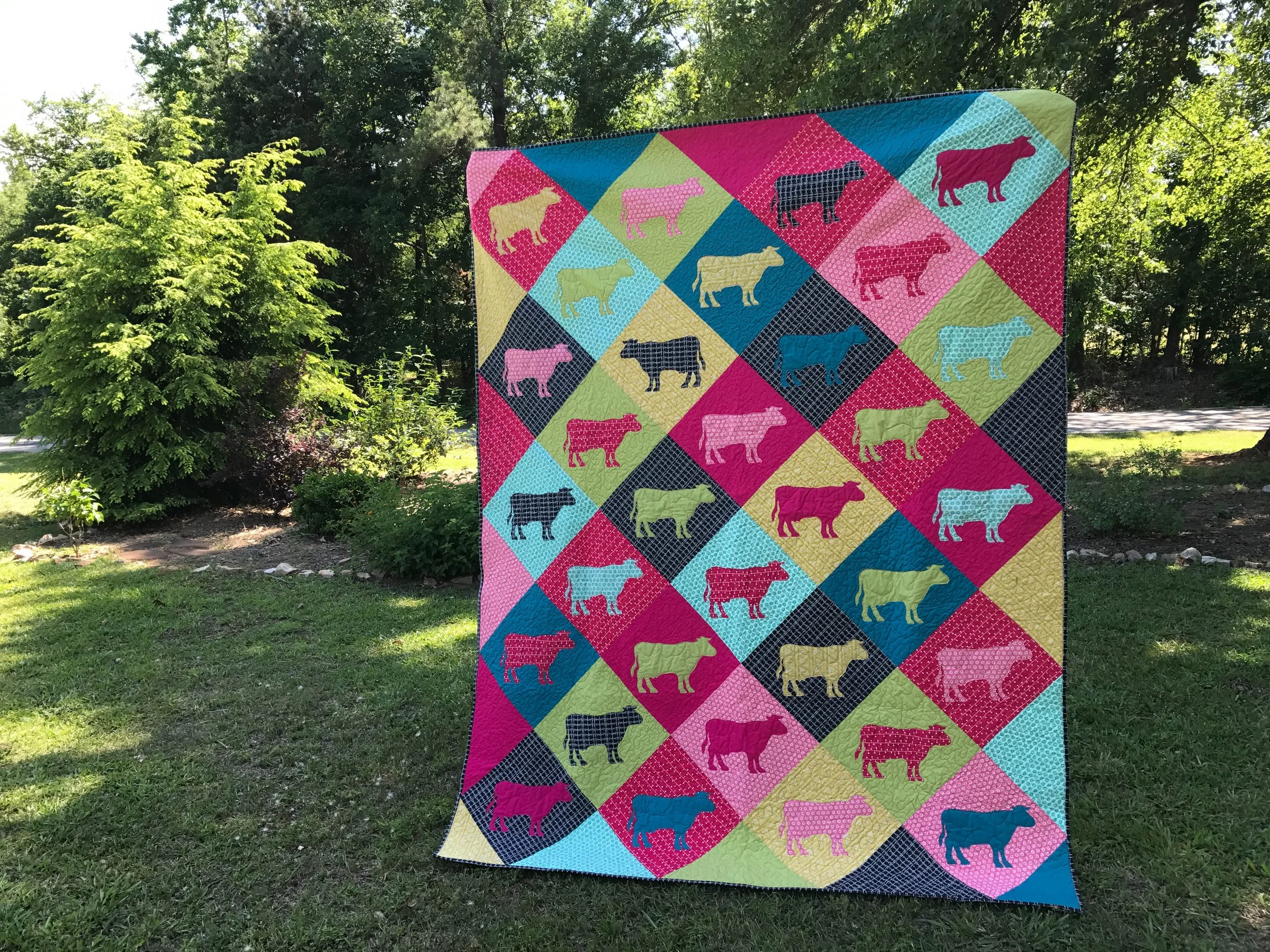 Crooked Christmas Tree Mini Quilt Pattern PDF Download — Jittery