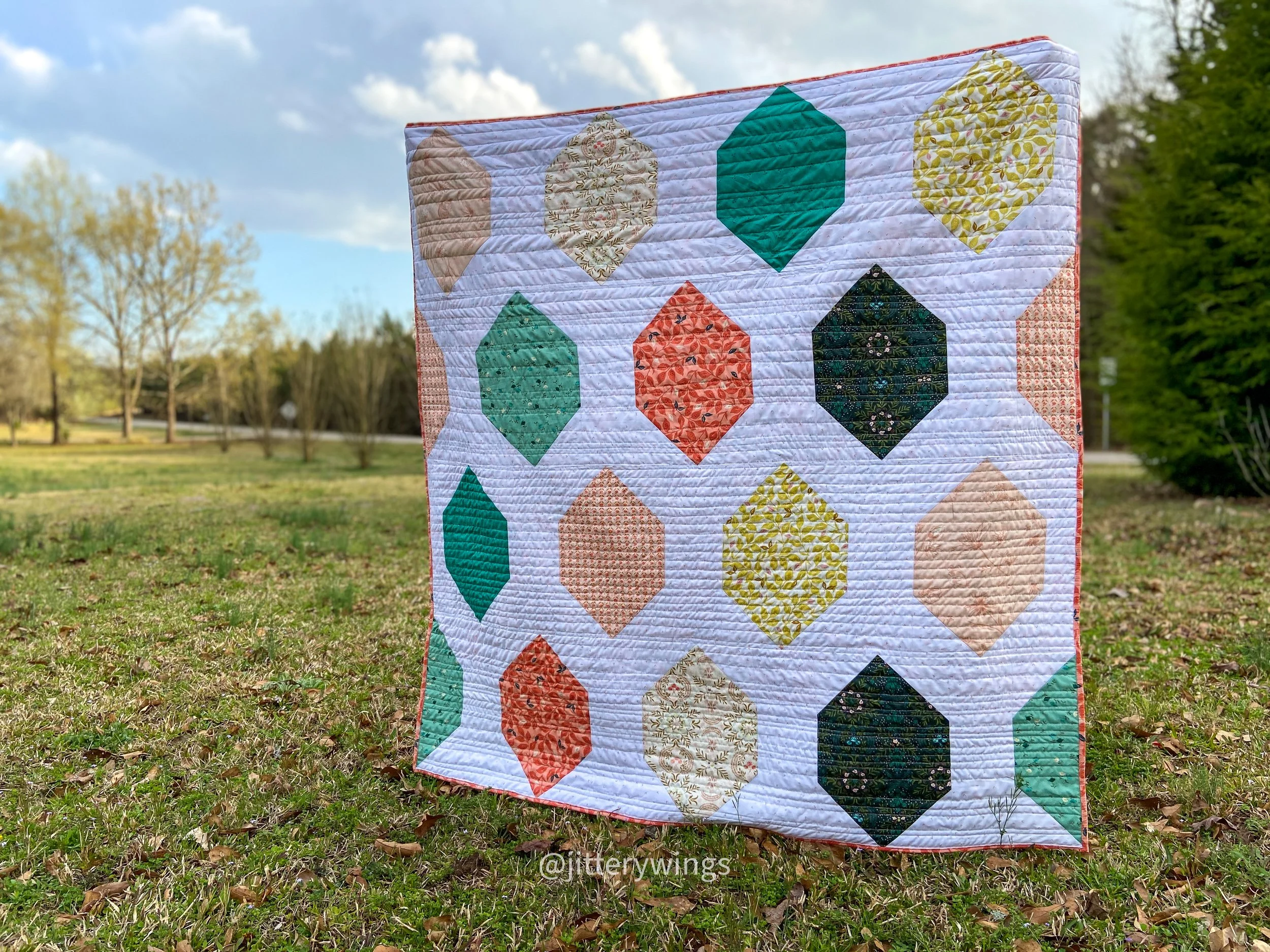 Charade Quilt Pattern — Jittery Wings Quilt Co.