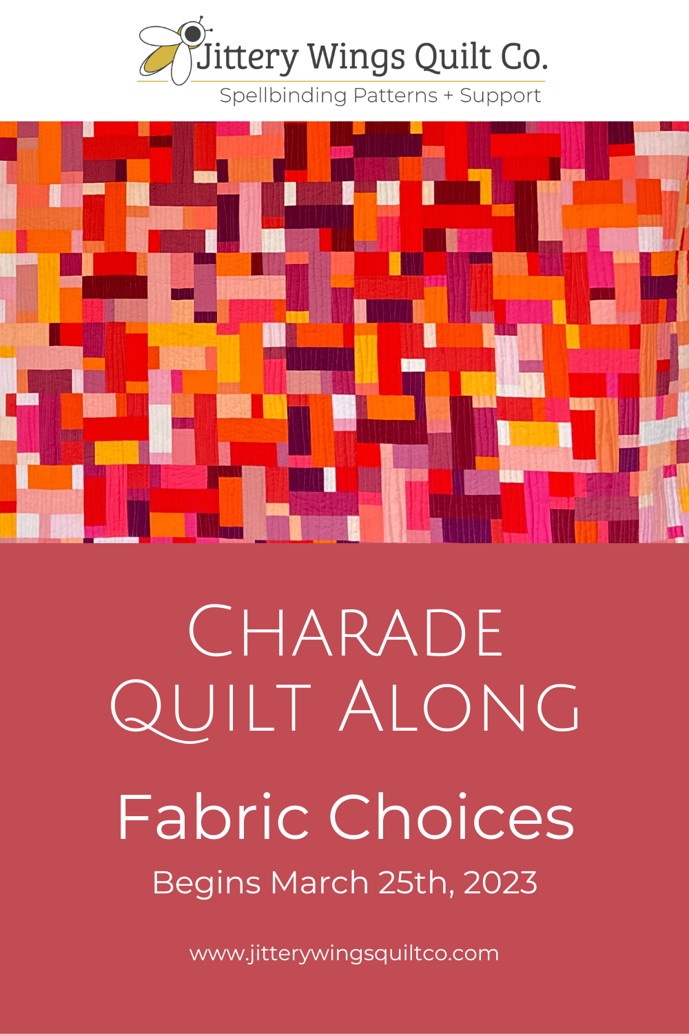 Charade Quilt Along — Jittery Wings Quilt Co.