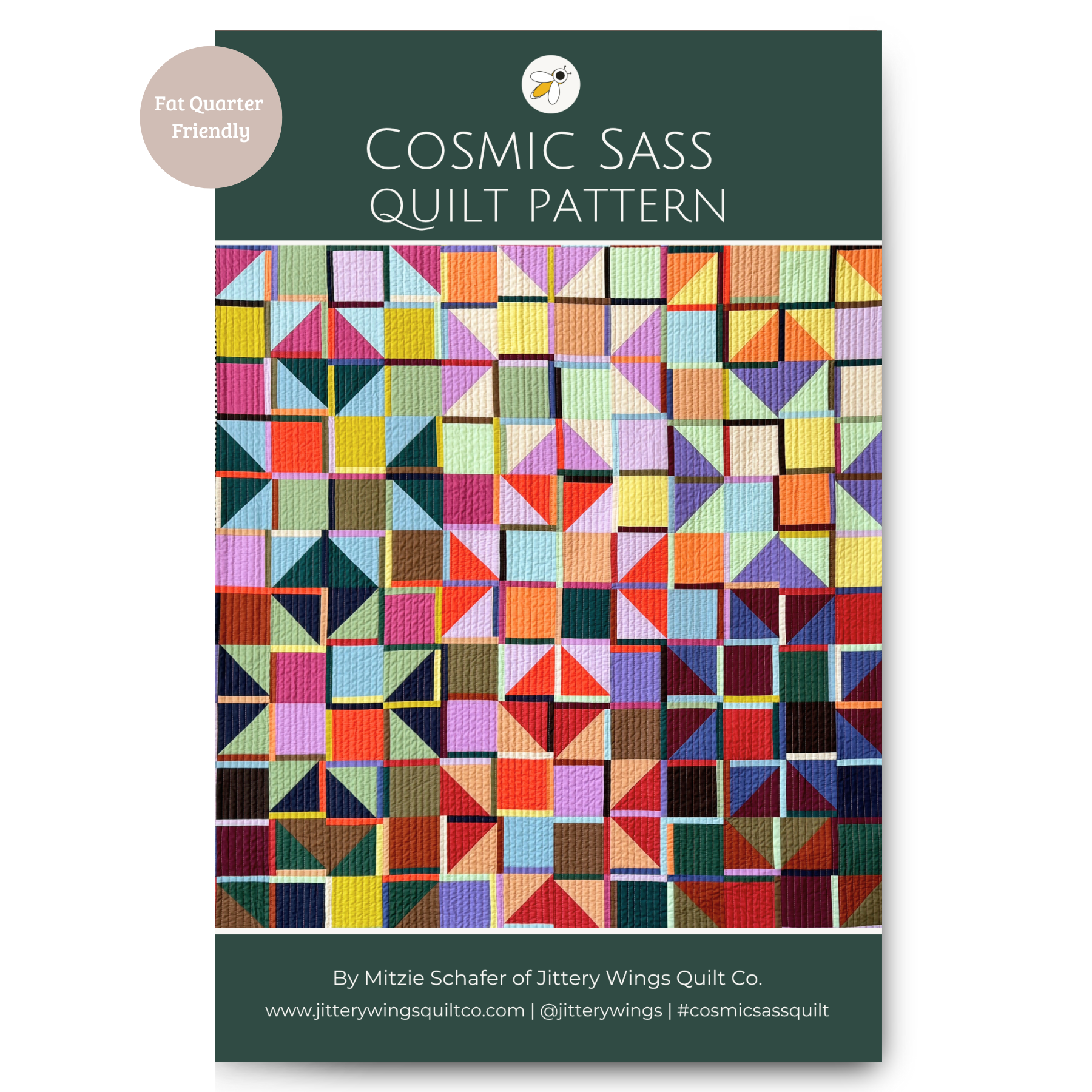 Cosmic Sass Quilt Pattern - PDF Download